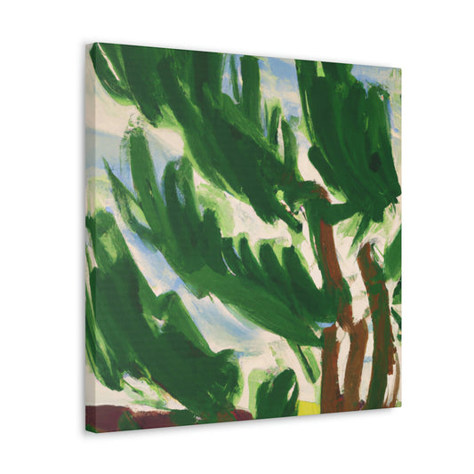 Pines in Expressionism - Canvas