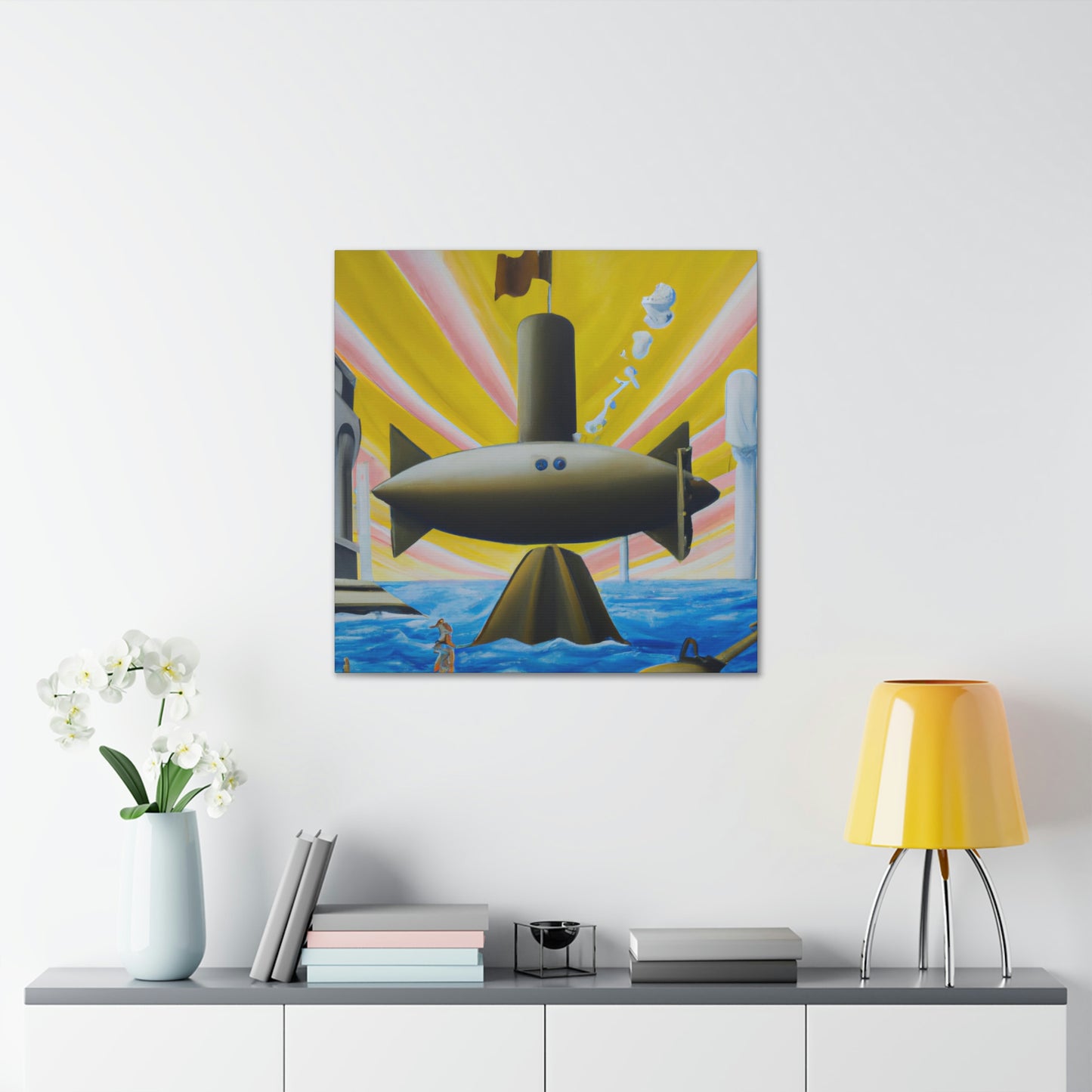 "Underwater Seascape Dreaming" - Canvas