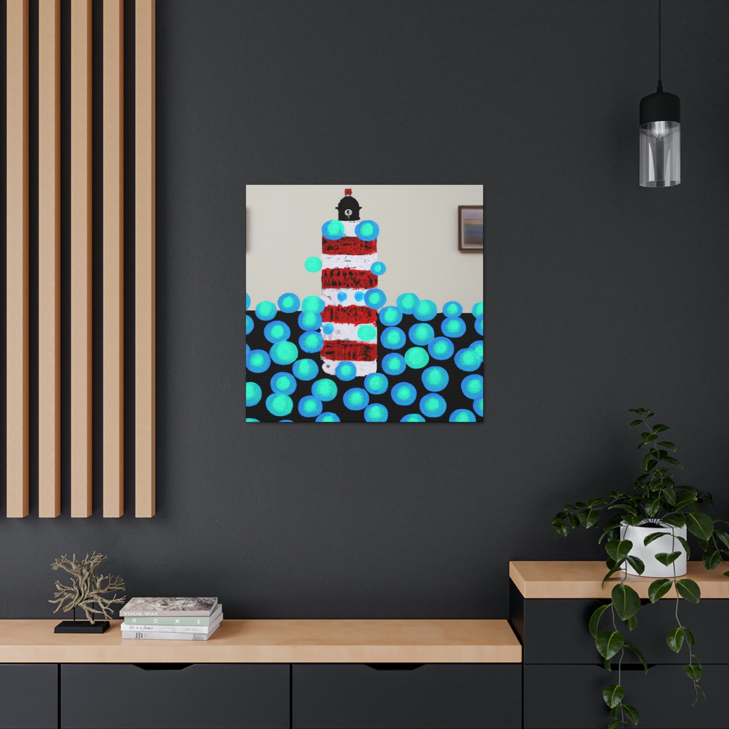 "Lighthouse of Simplicity" - Canvas