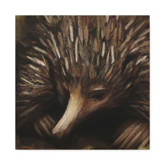 "Echidna's Conceptual Artwork" - Canvas