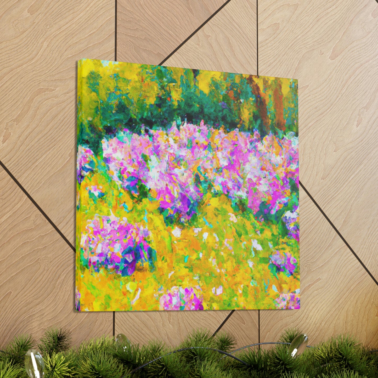 "Dancing Light Irises" - Canvas