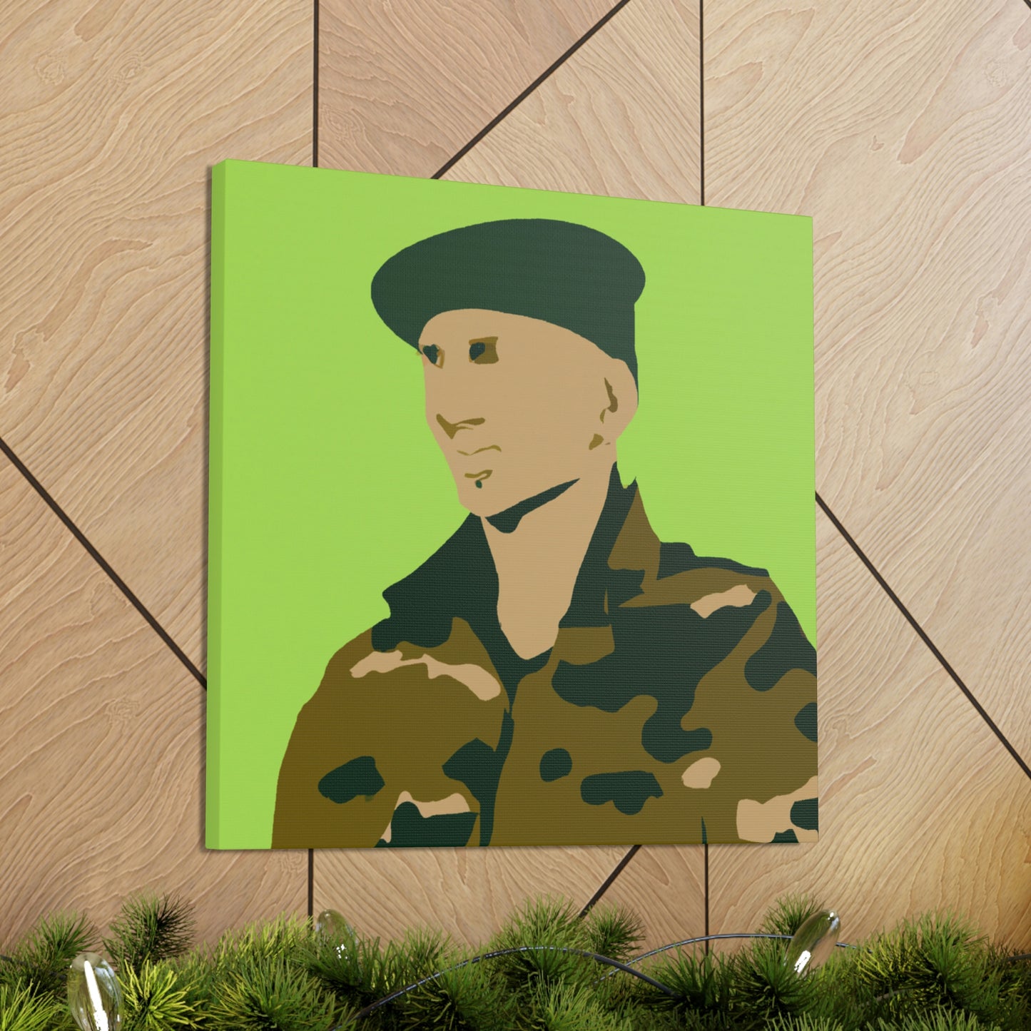 "Honoring The Supply Sergeant" - Canvas