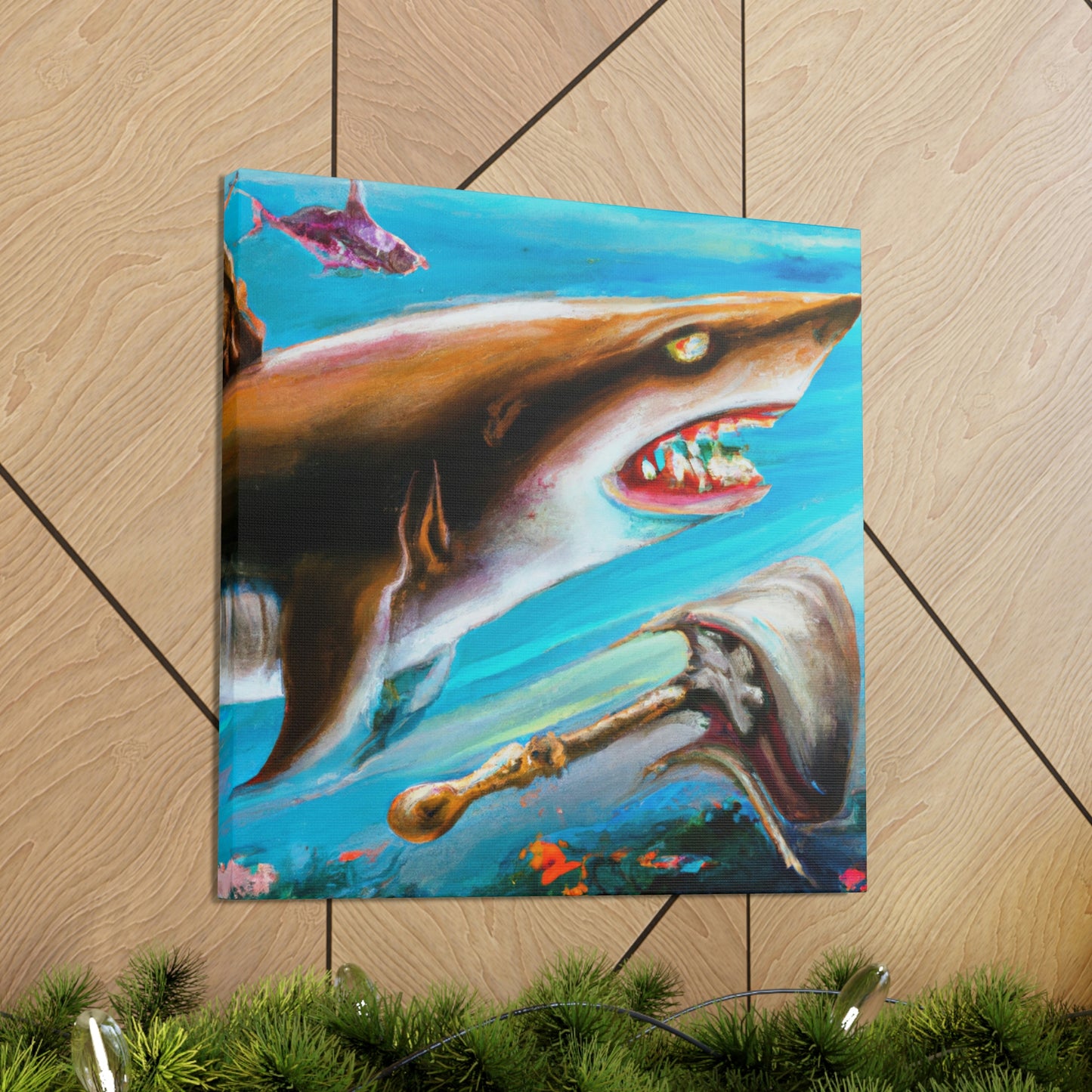 Shark Surrealism Dream - Canvas