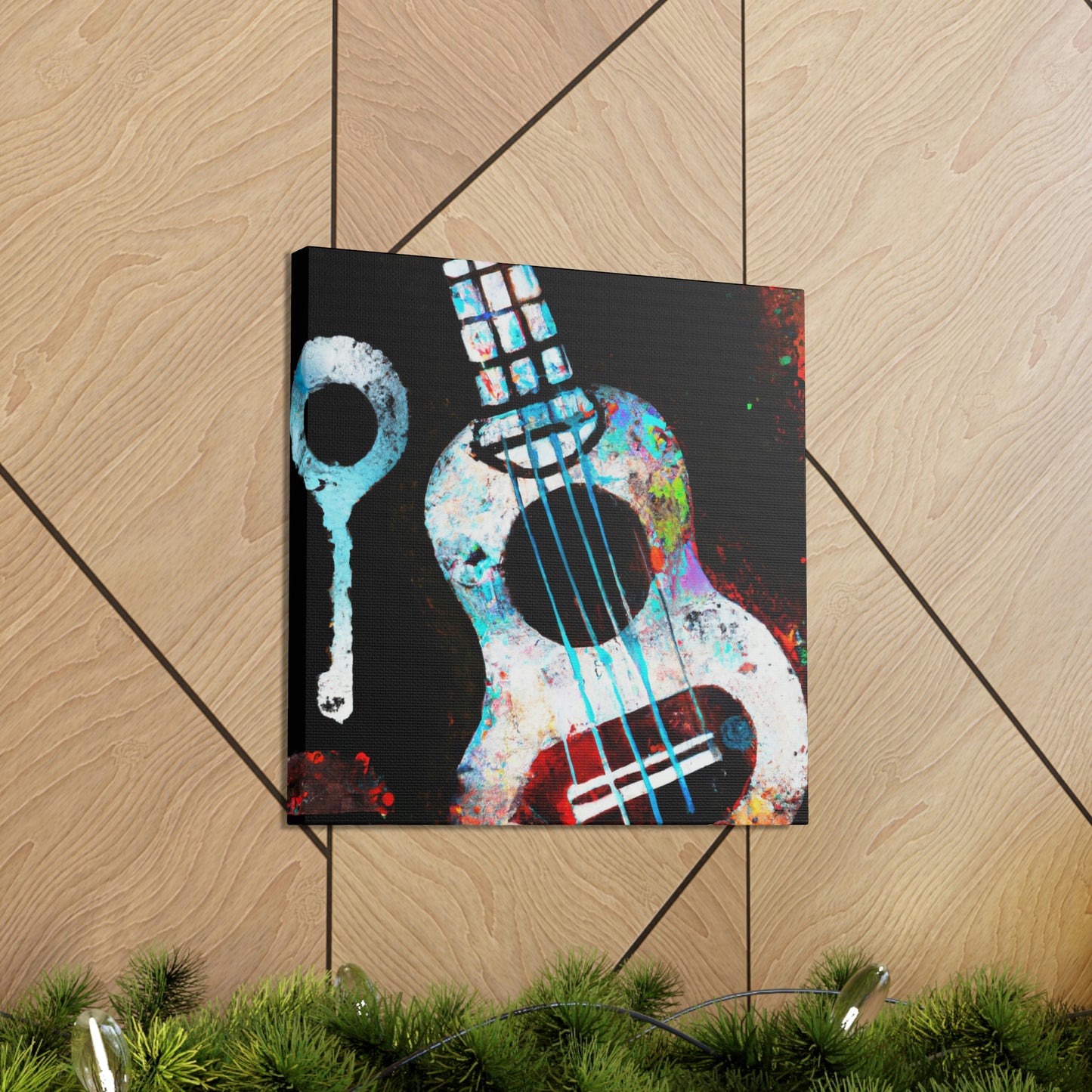 Ukelele Abstractionism - Canvas