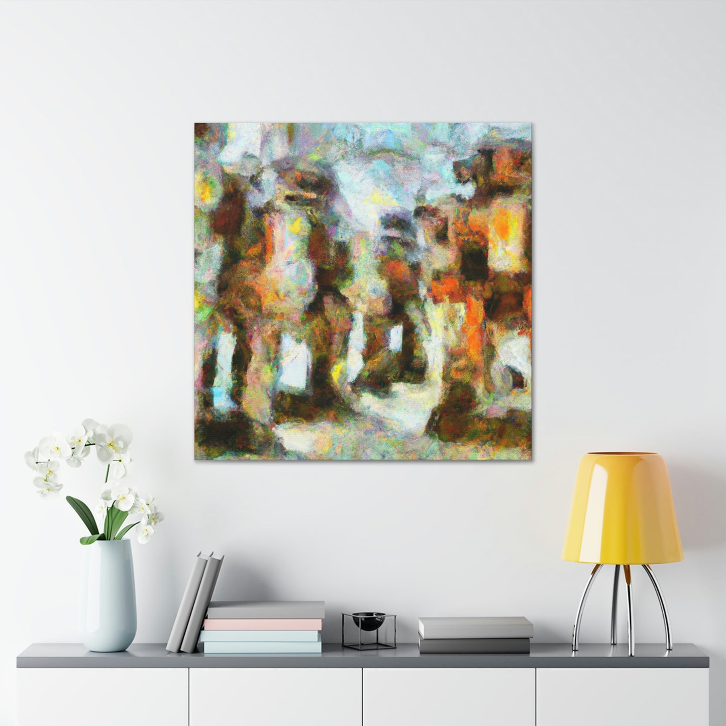 Robots of Impressionism - Canvas