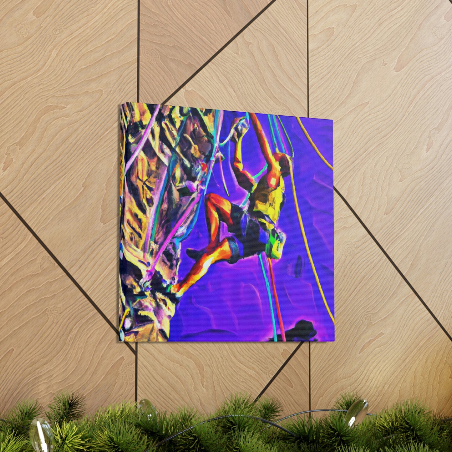 Rock On Climbers! - Canvas