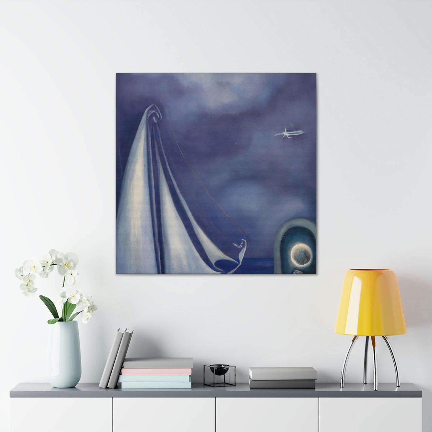 "Harbor of Minimalism" - Canvas