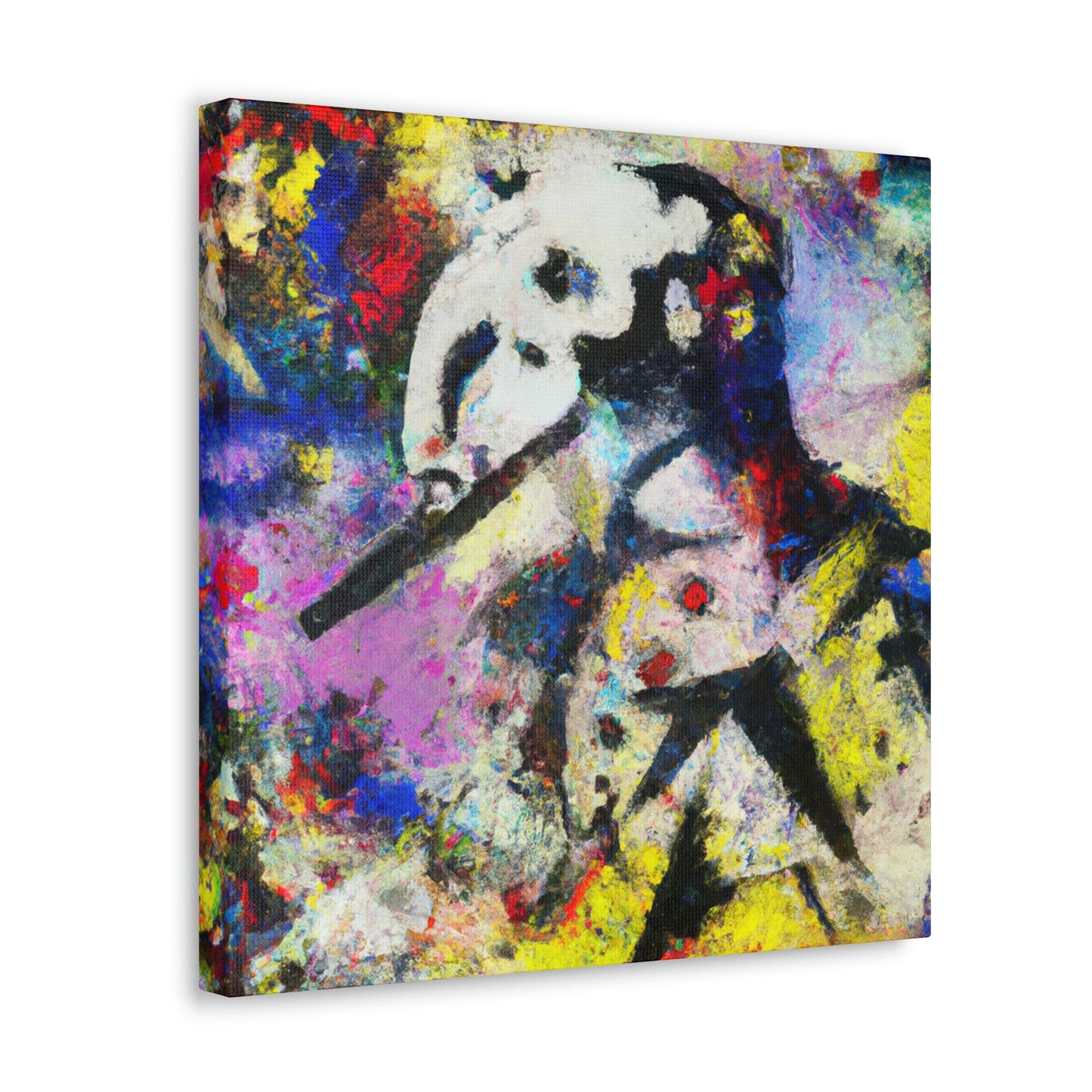 "Aviator in Flight Icon" - Canvas