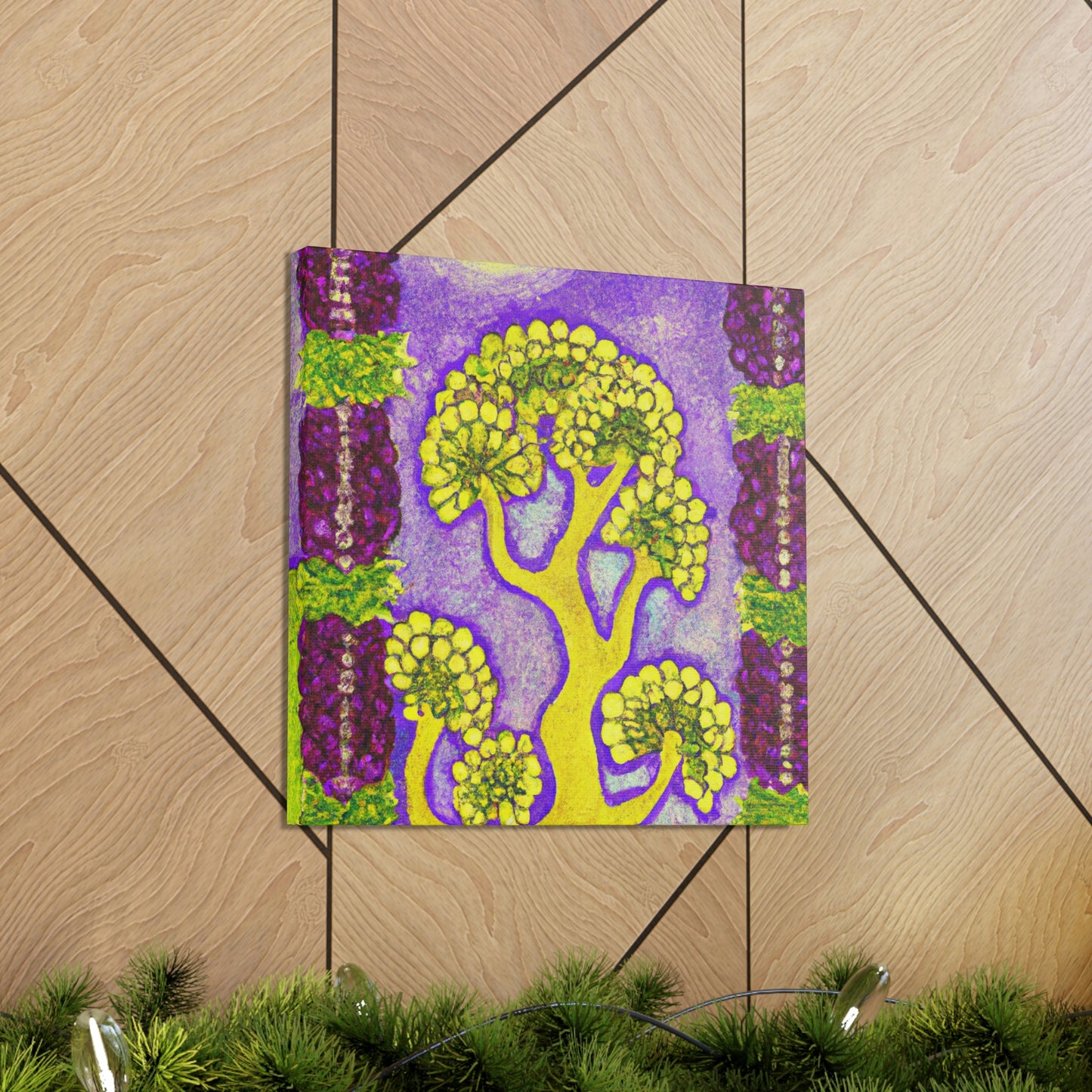 "Wisteria at Dusk" - Canvas