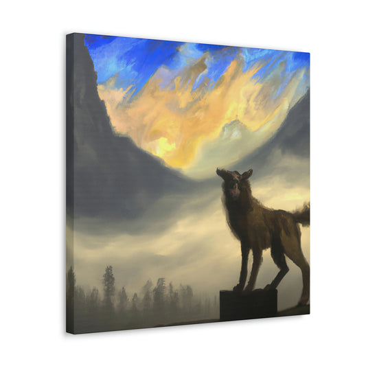 Cougar in Steampunk - Canvas