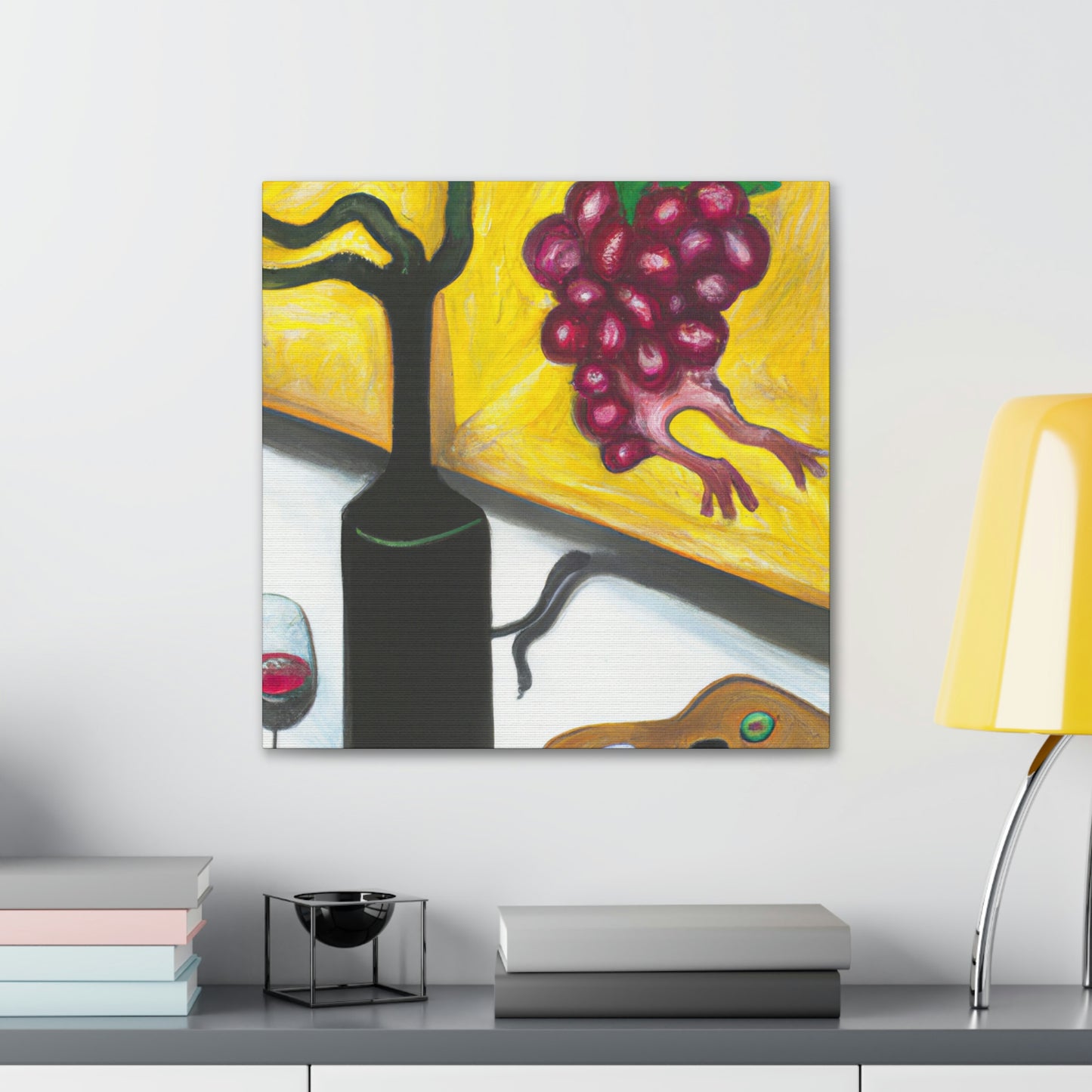 Wine in Dreamsland - Canvas