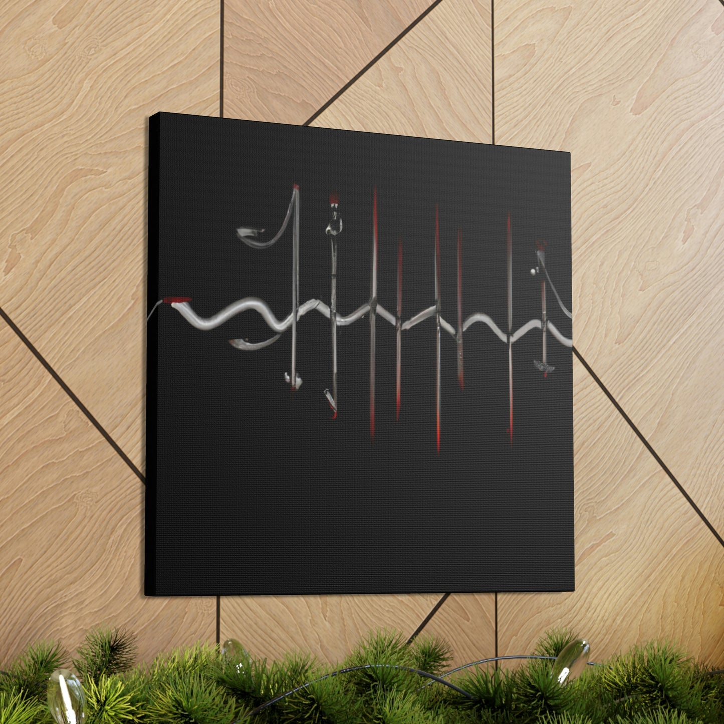 "Sound Wave Symphony" - Canvas