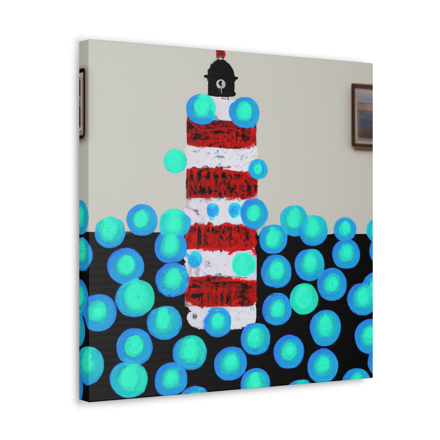 "Lighthouse of Simplicity" - Canvas