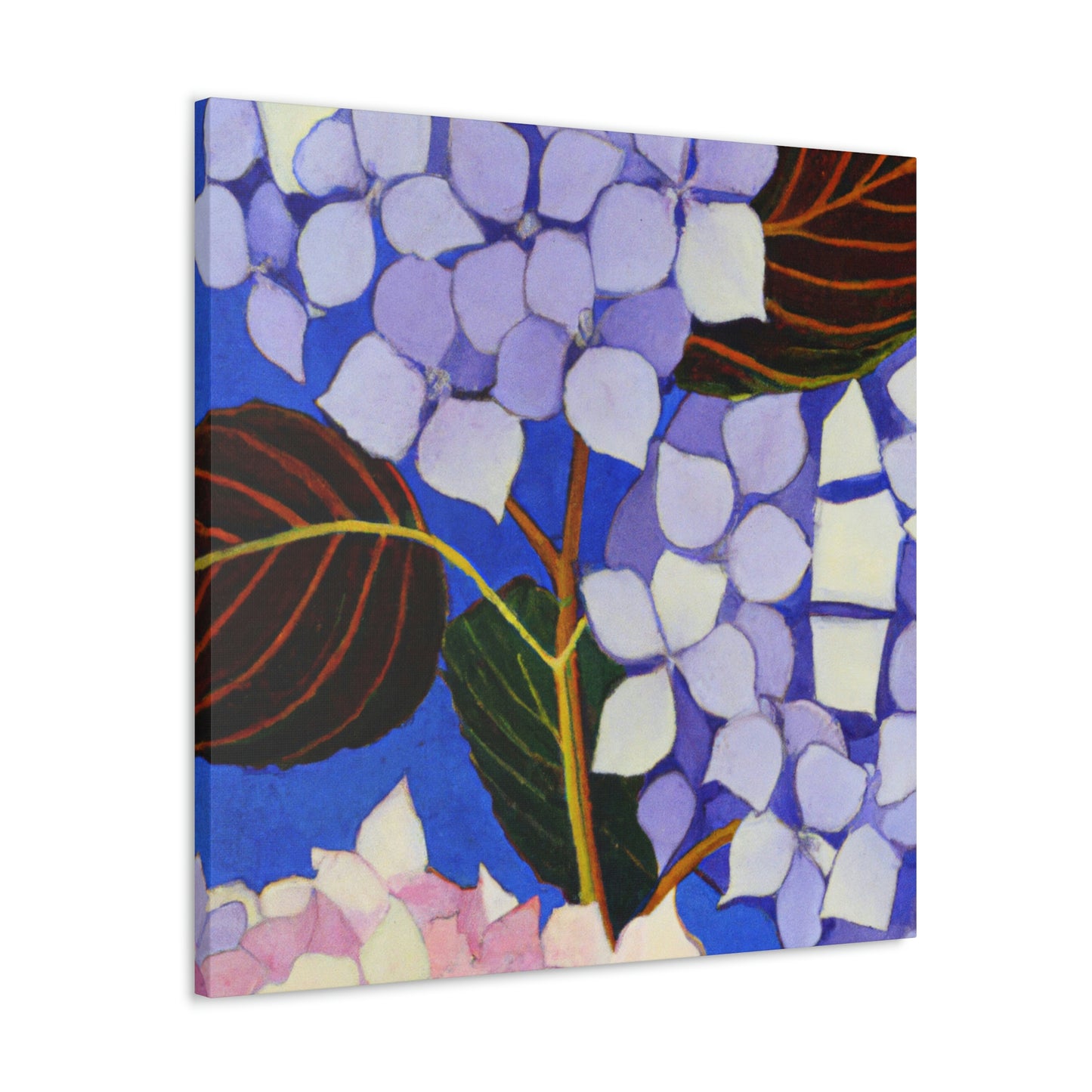 "Hydrangea in Sunrise" - Canvas