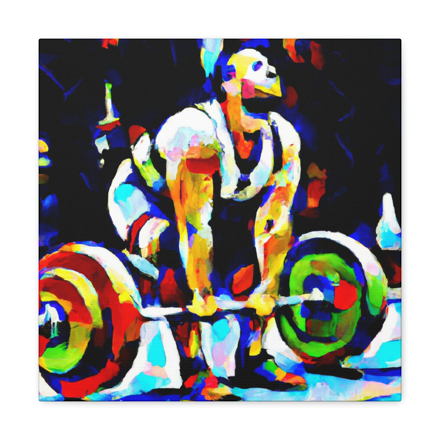 Lifting with Power! - Canvas