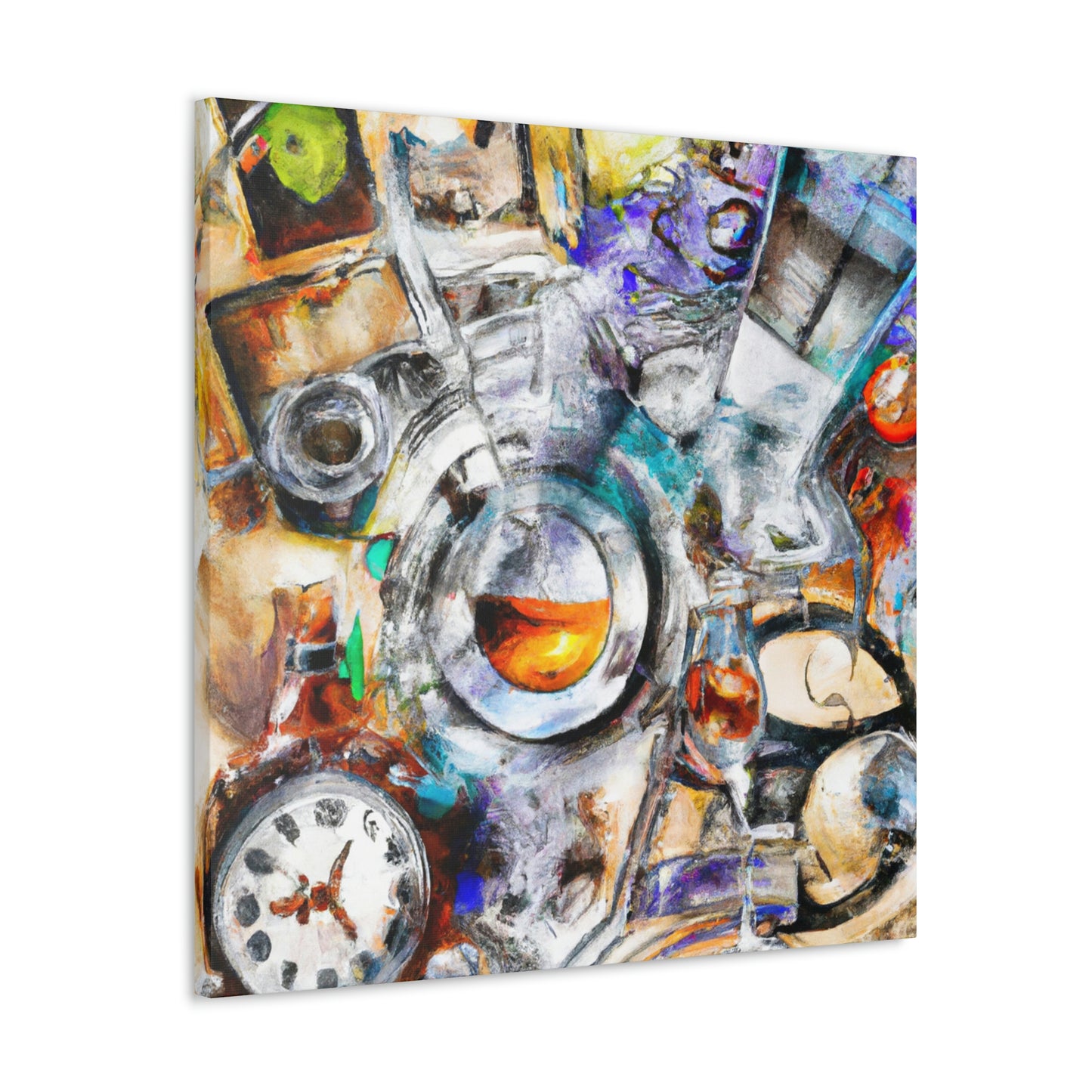 "Beer in a Steampunk" - Canvas