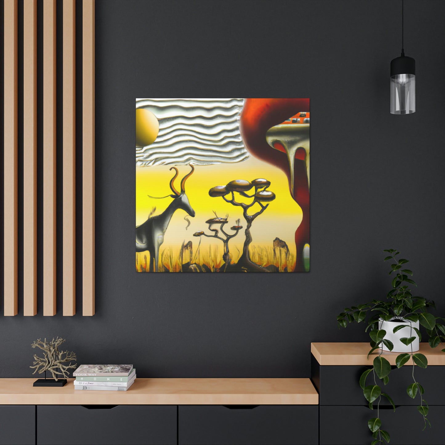 "Savannah in Surrealism" - Canvas