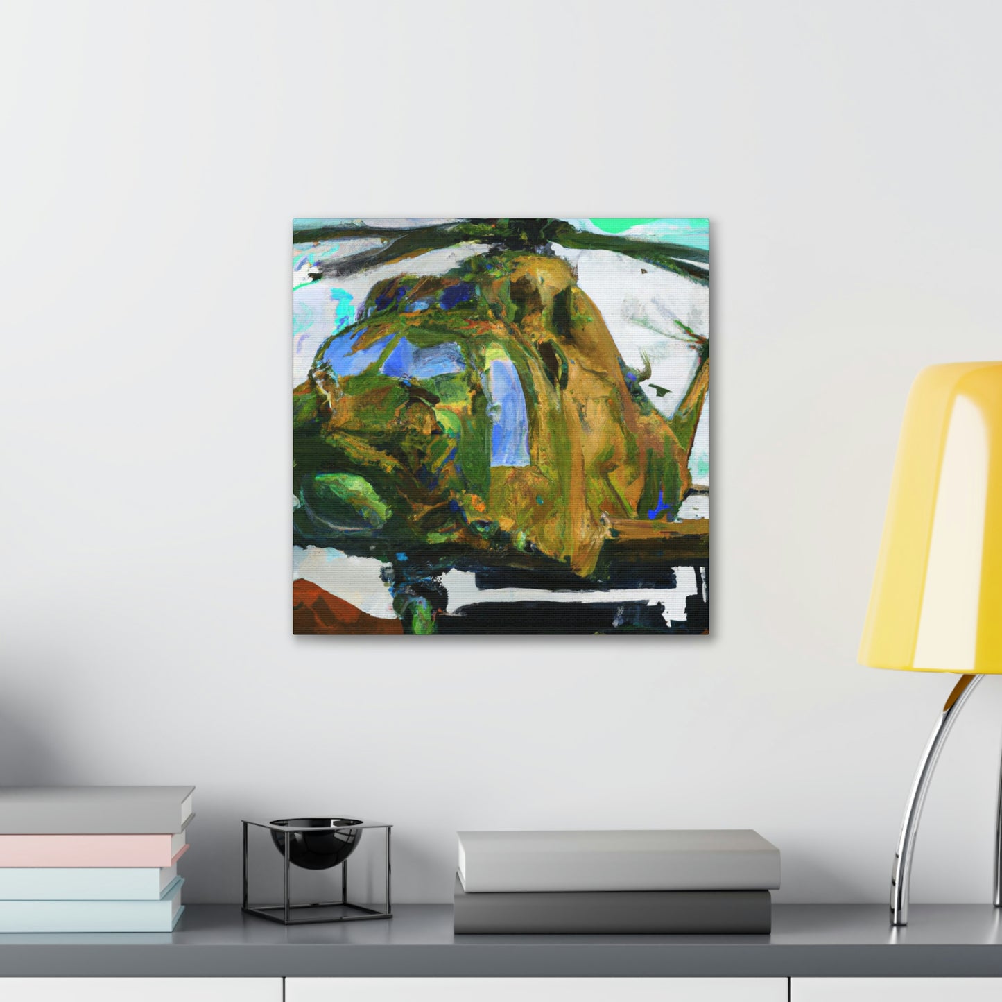 Helicopter Overhead Dreaming - Canvas