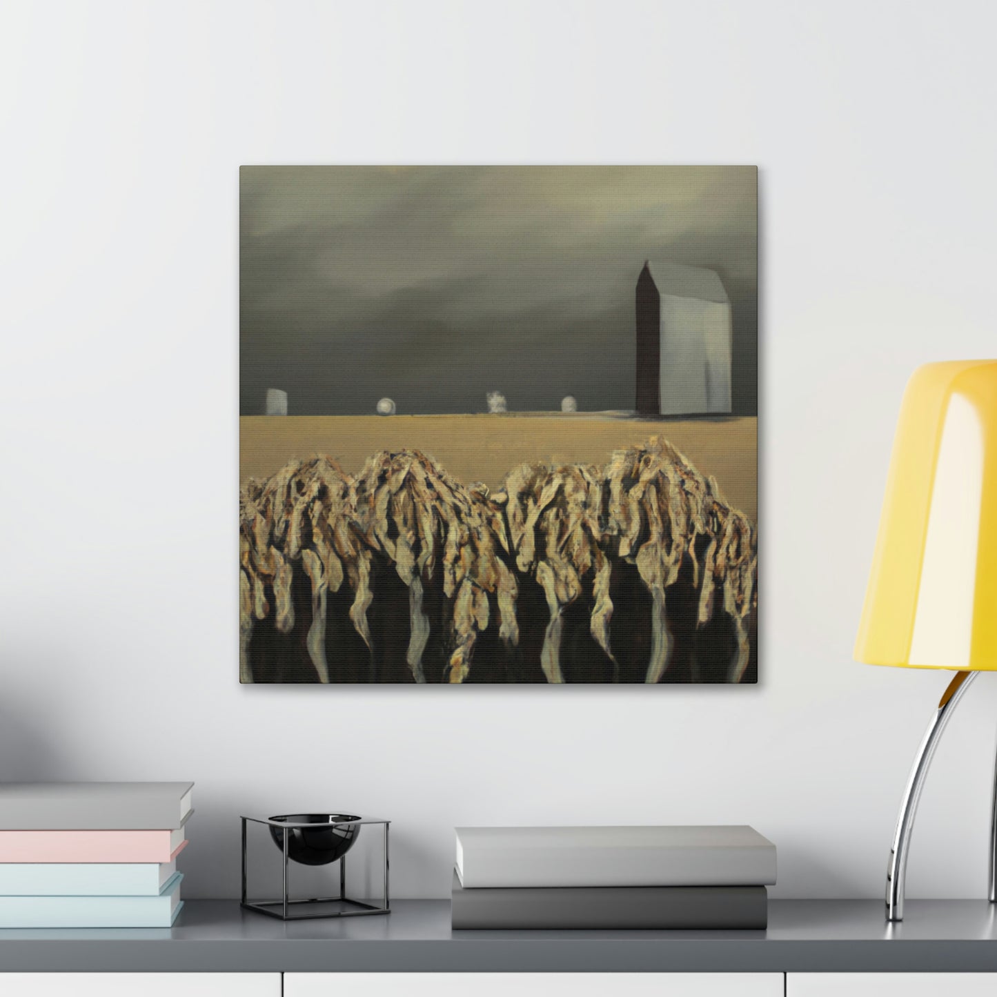 Wheat Field Dreamscape - Canvas