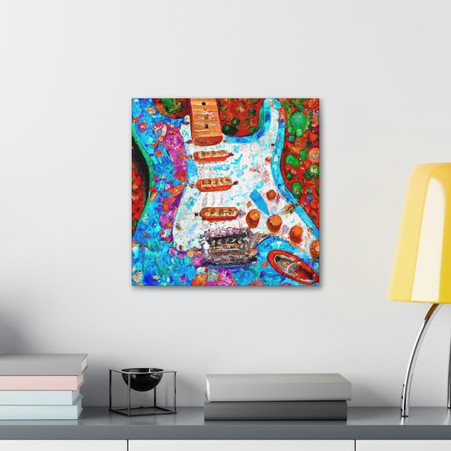 Fender's Expressionistic Vision - Canvas