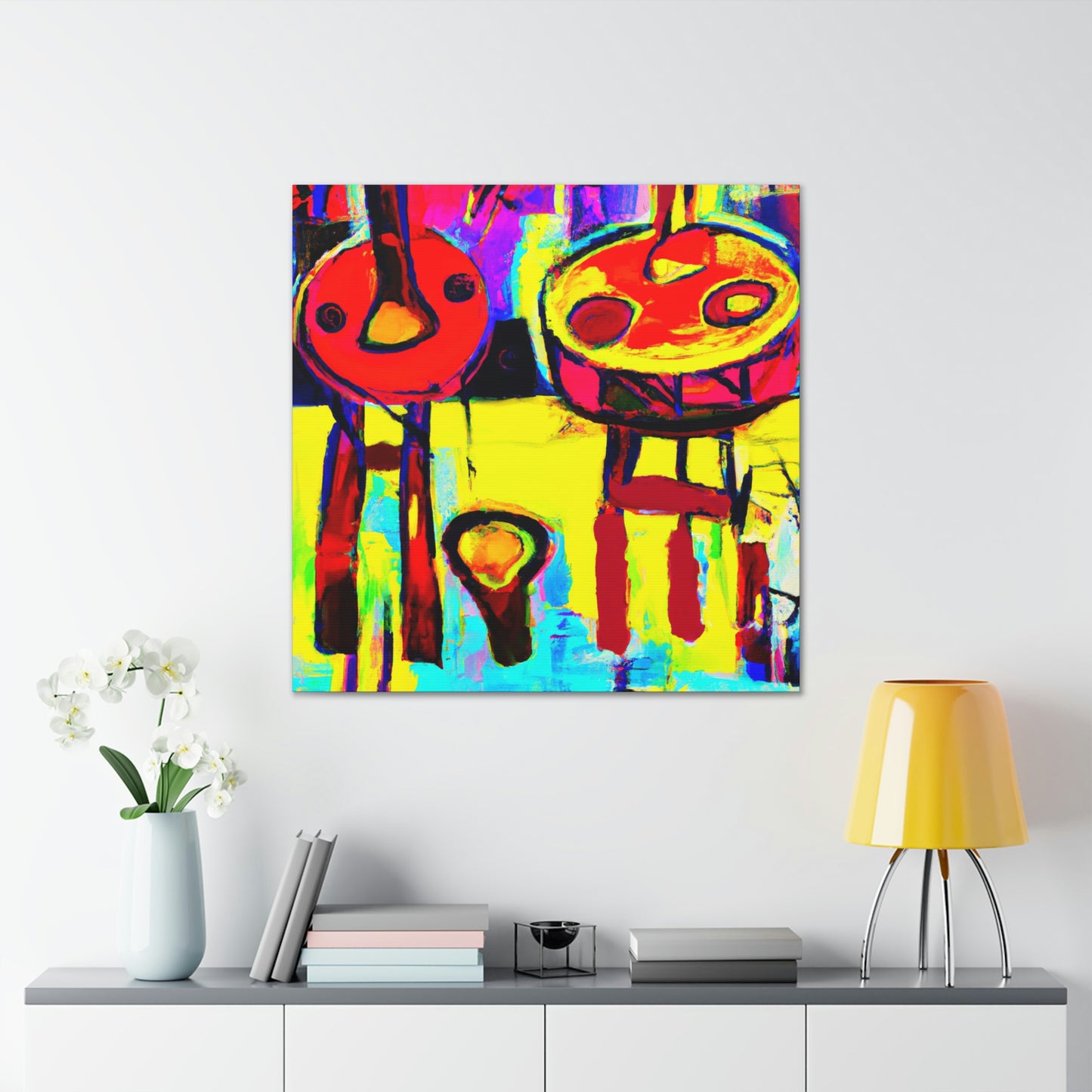 "Bongos in Abstraction" - Canvas