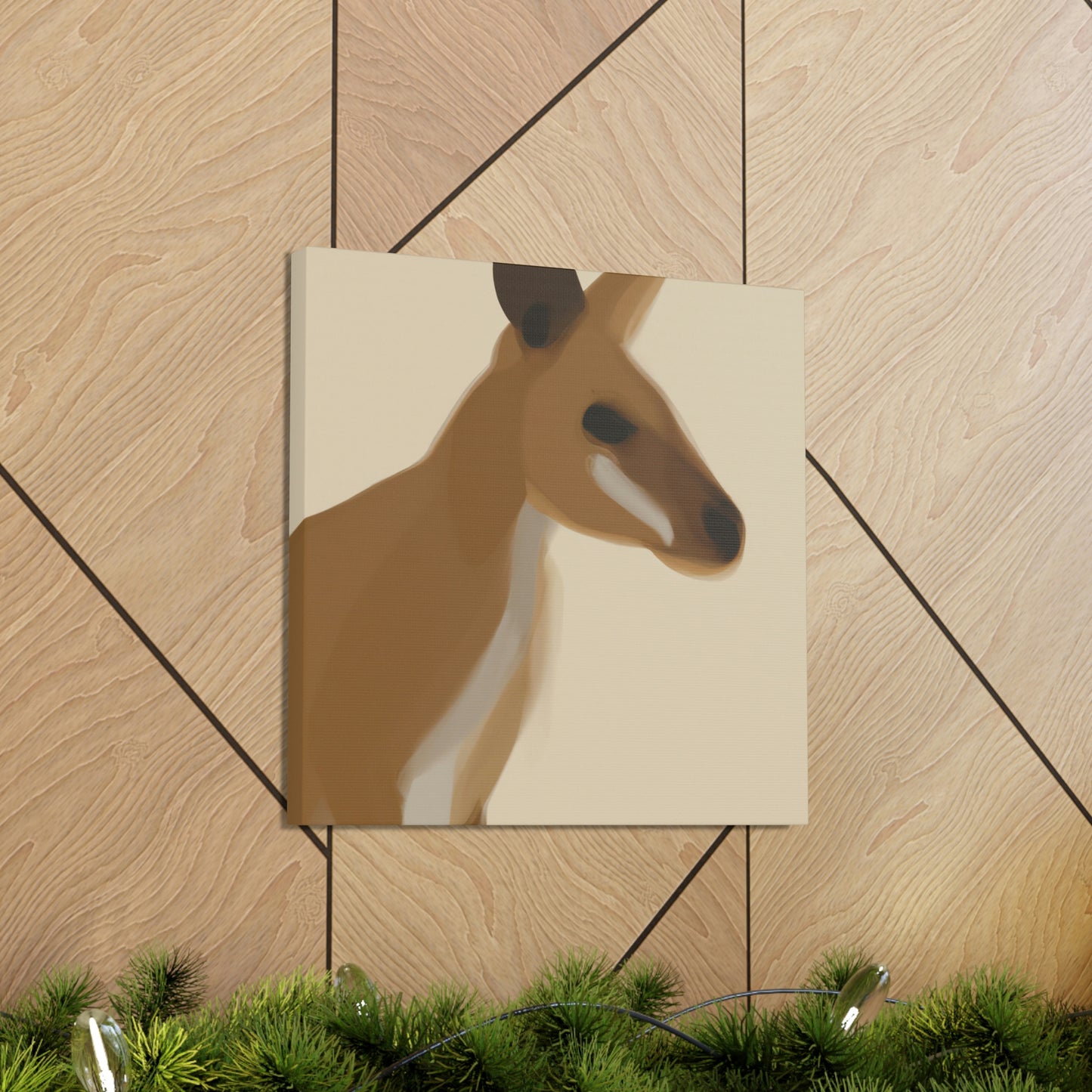 Wallaby Beyond Dreaming - Canvas