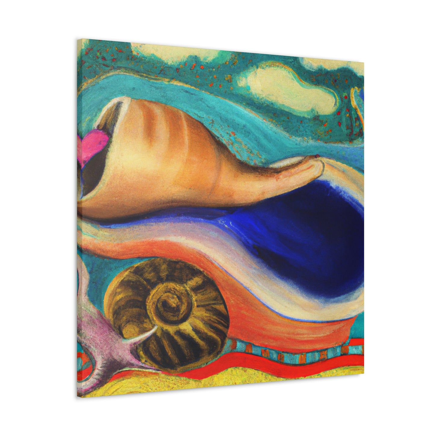 "Sea Shell Symphony" - Canvas