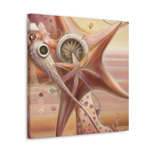 "Steampunk Starfish Fantasy" - Canvas