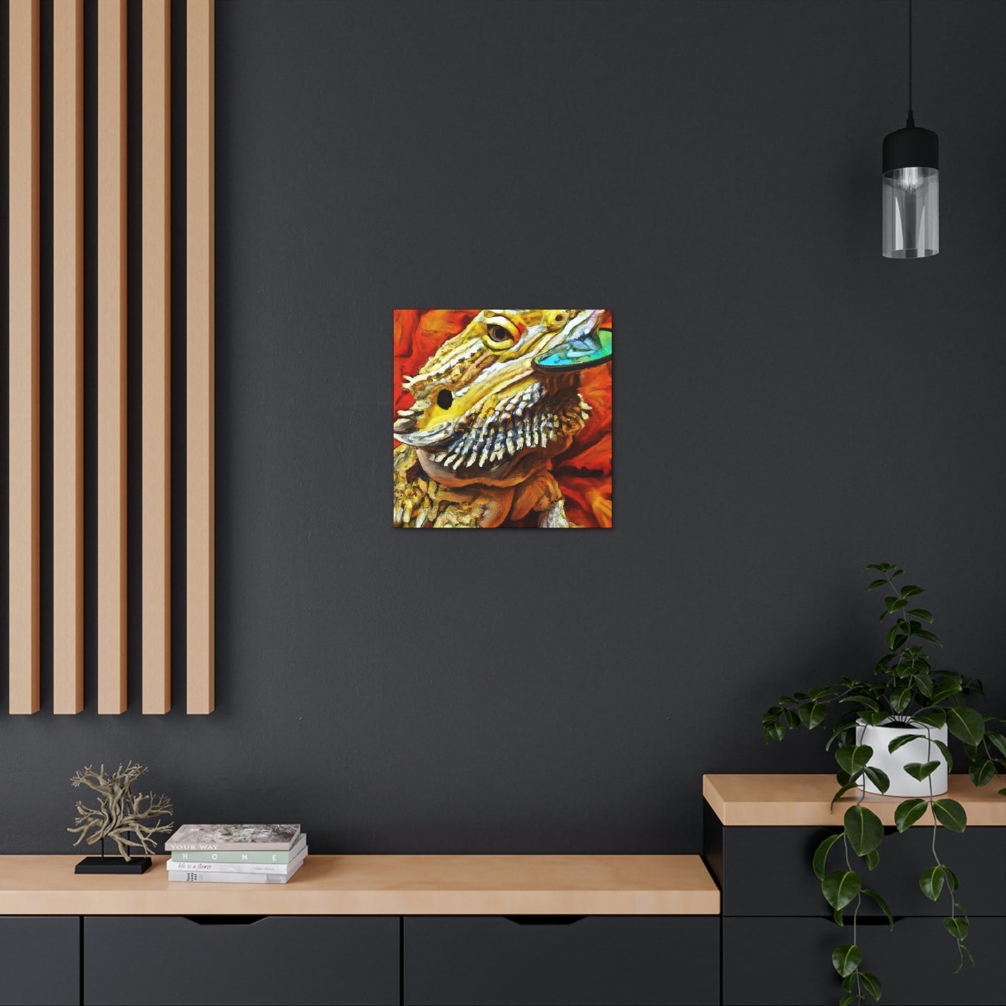 Bearded Dragon Dreamscape - Canvas