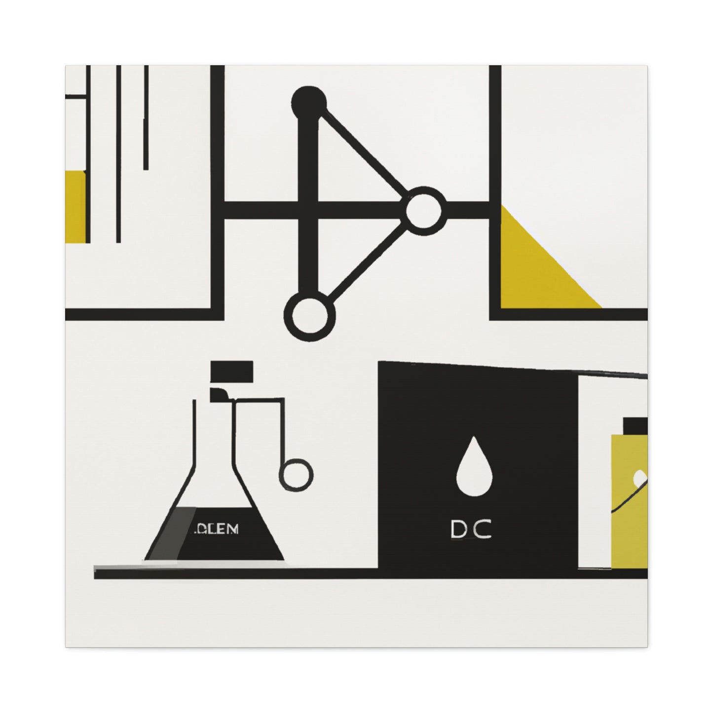 Chemistry of Minimalism - Canvas