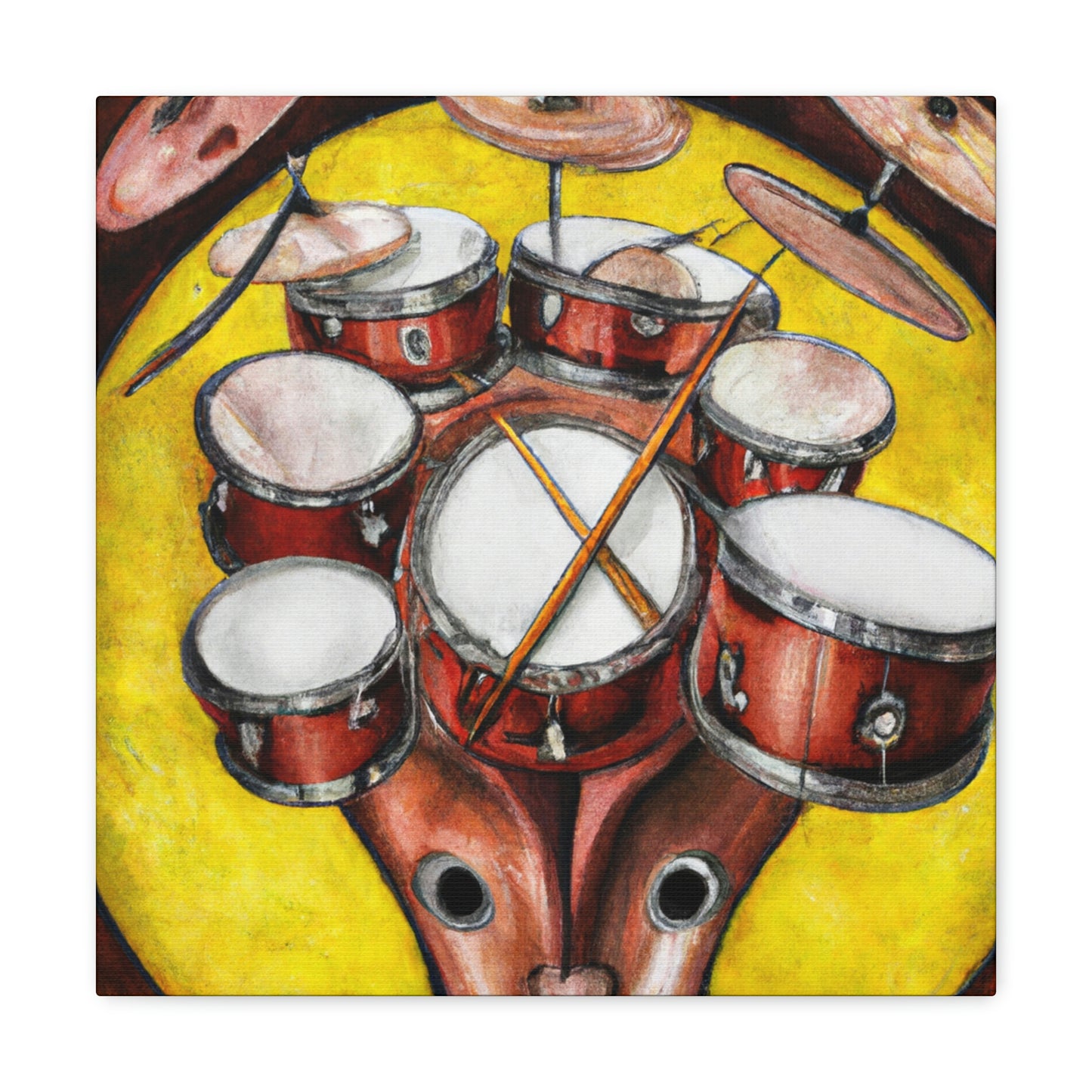 "Drums of Surrealism" - Canvas