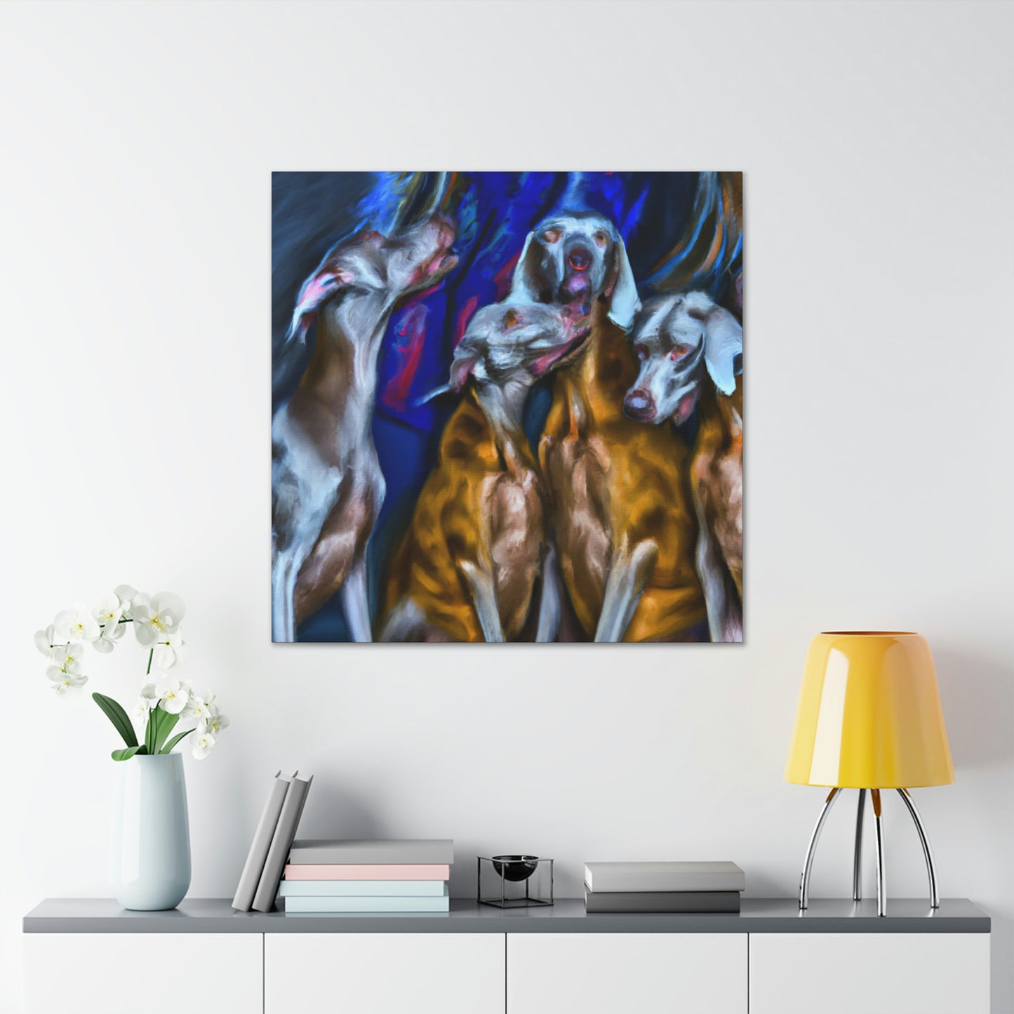 Weimaraner Surreal Wonder - Canvas