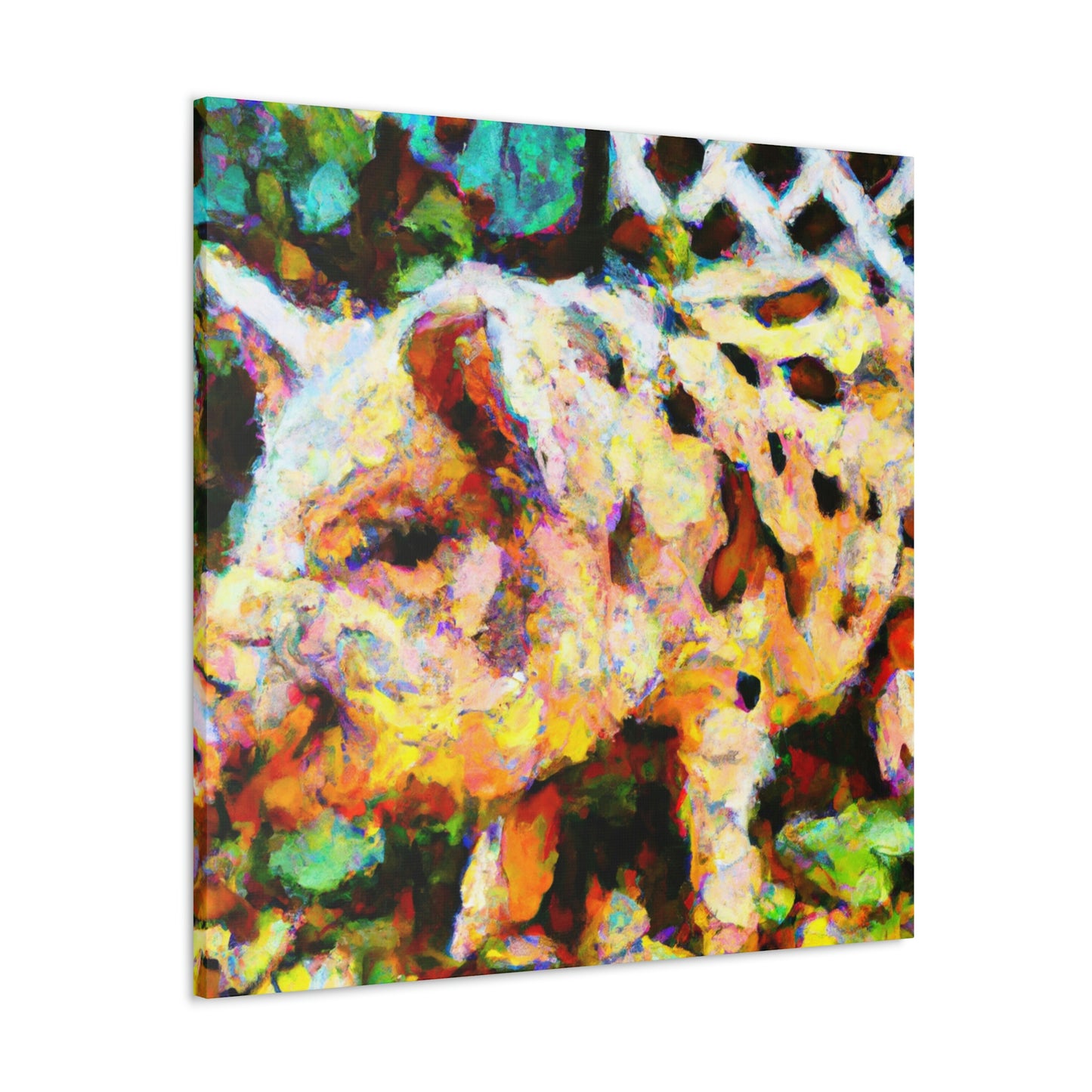 "Pig's Perception Ponderings" - Canvas