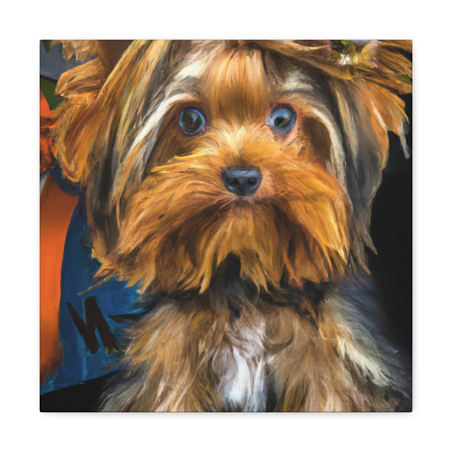 "Yorkshire Terrier Surrealism" - Canvas