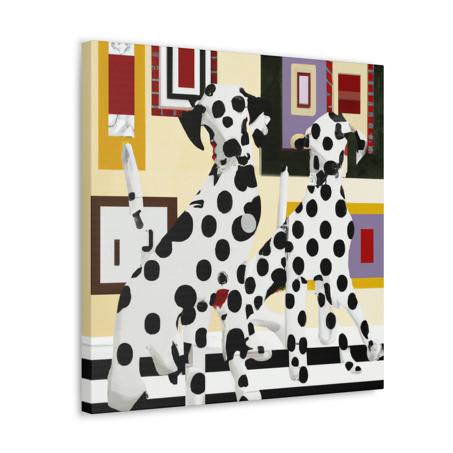 Dalmatian Slumbering Peace - Canvas