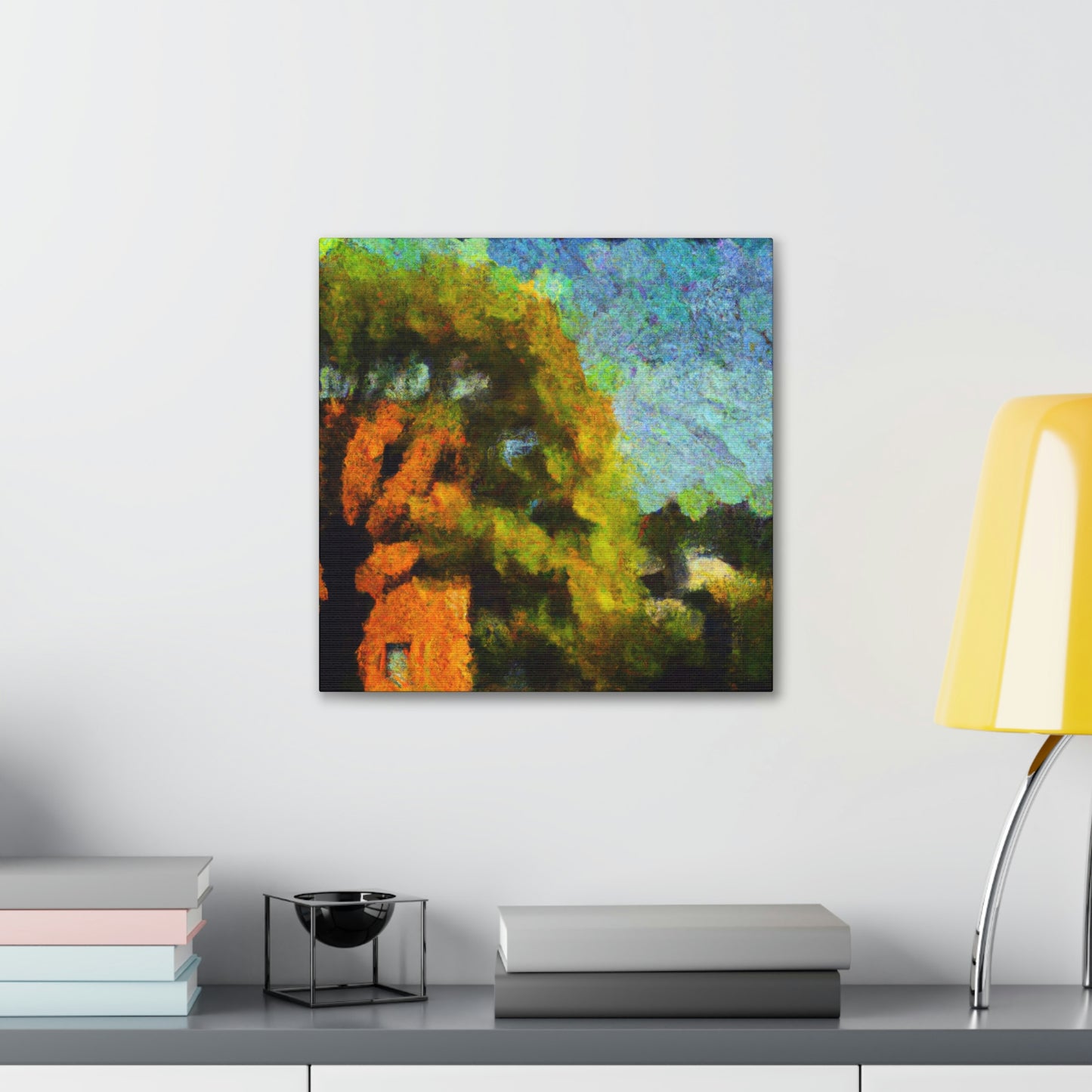 Oak Tree Splendor. - Canvas