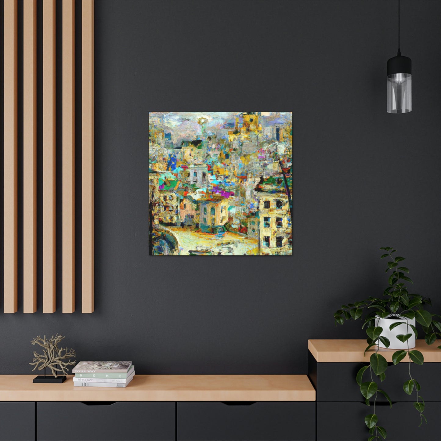 Baroque Expressionist Visions - Canvas