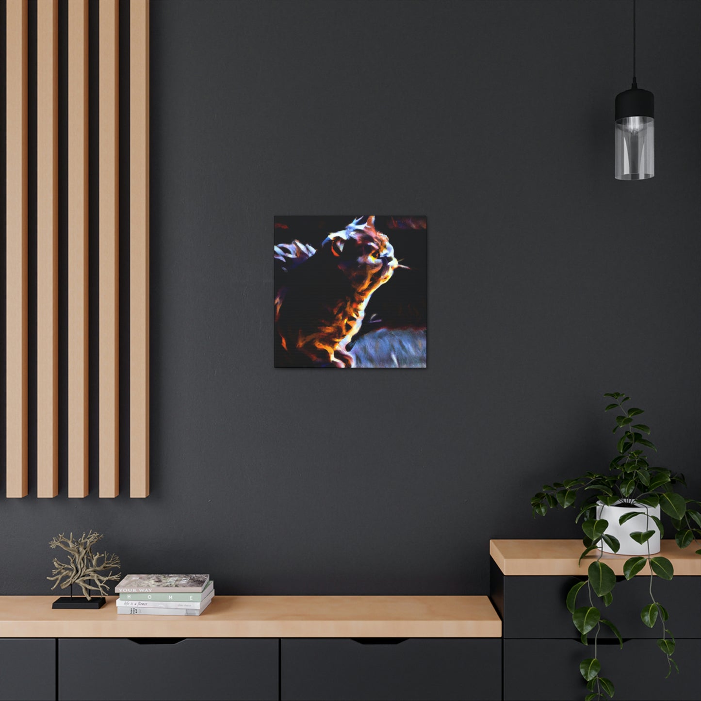 British Shorthair Reflection - Canvas