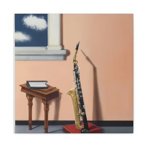 "Clarinet in Simplicity" - Canvas