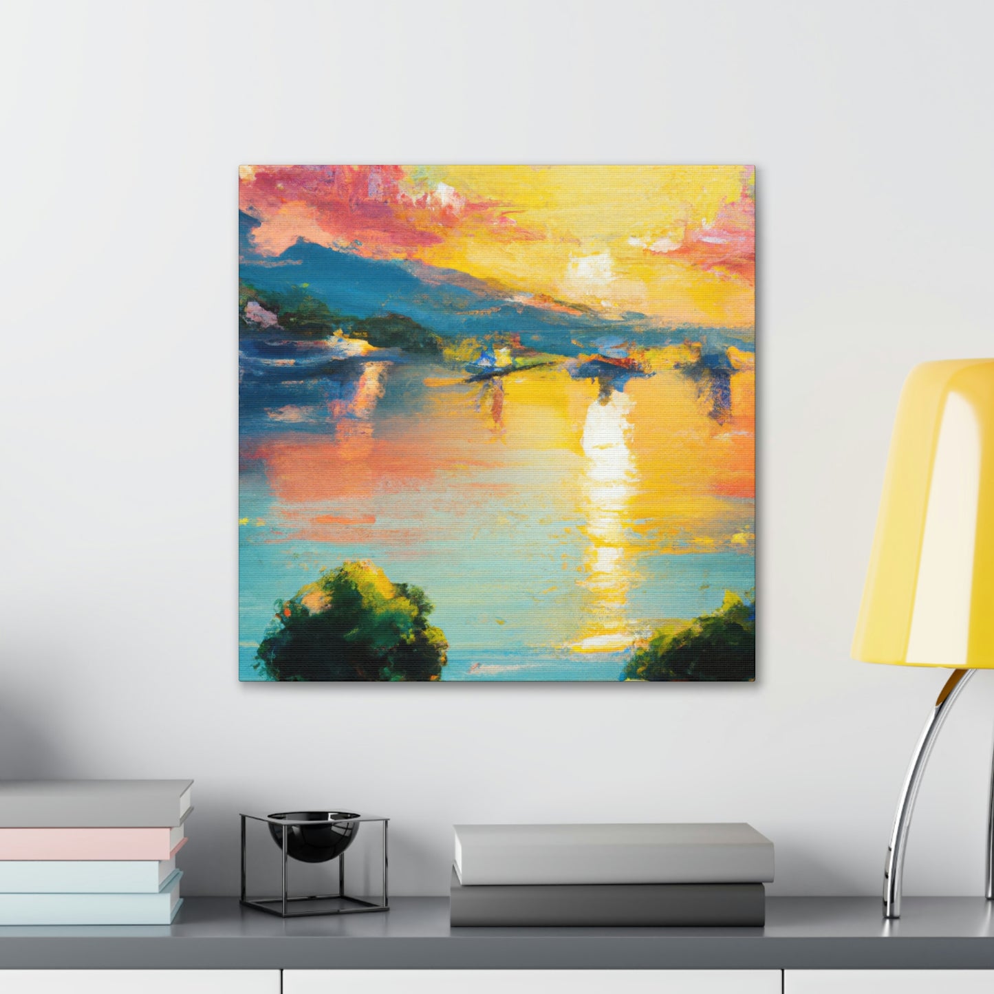 Radiant Reflections of Joy - Canvas