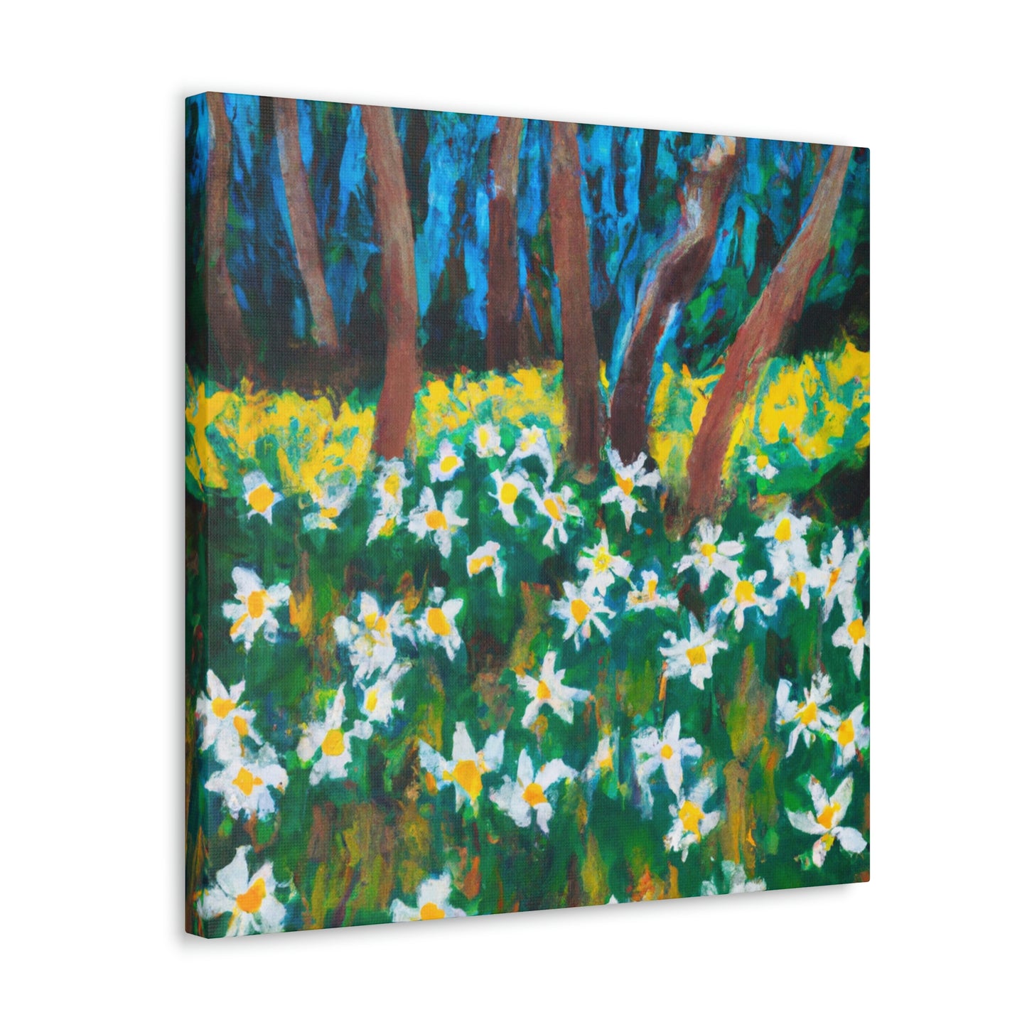 "Daffodil: Awe Ablaze" - Canvas