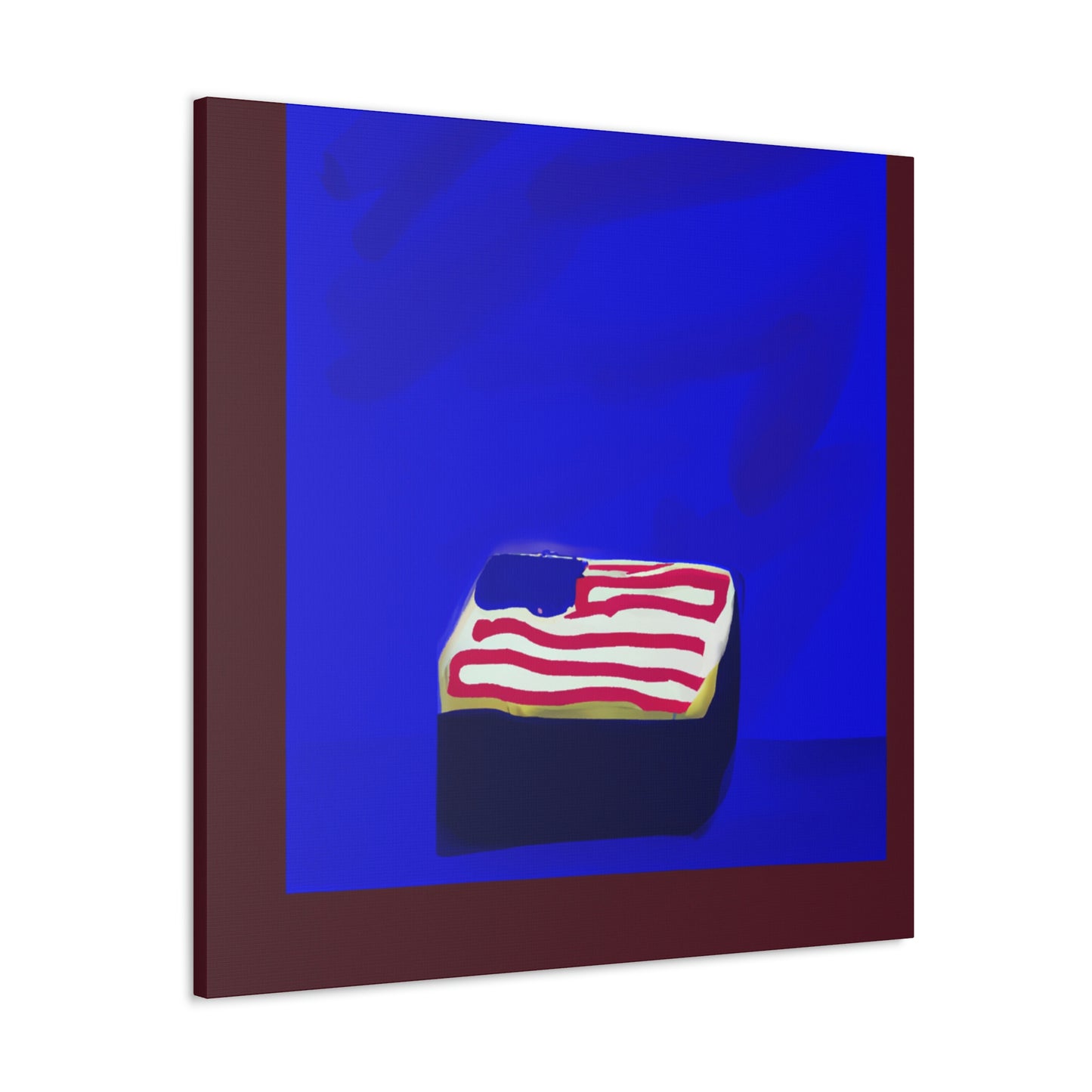 Red, White, Blue. - Canvas