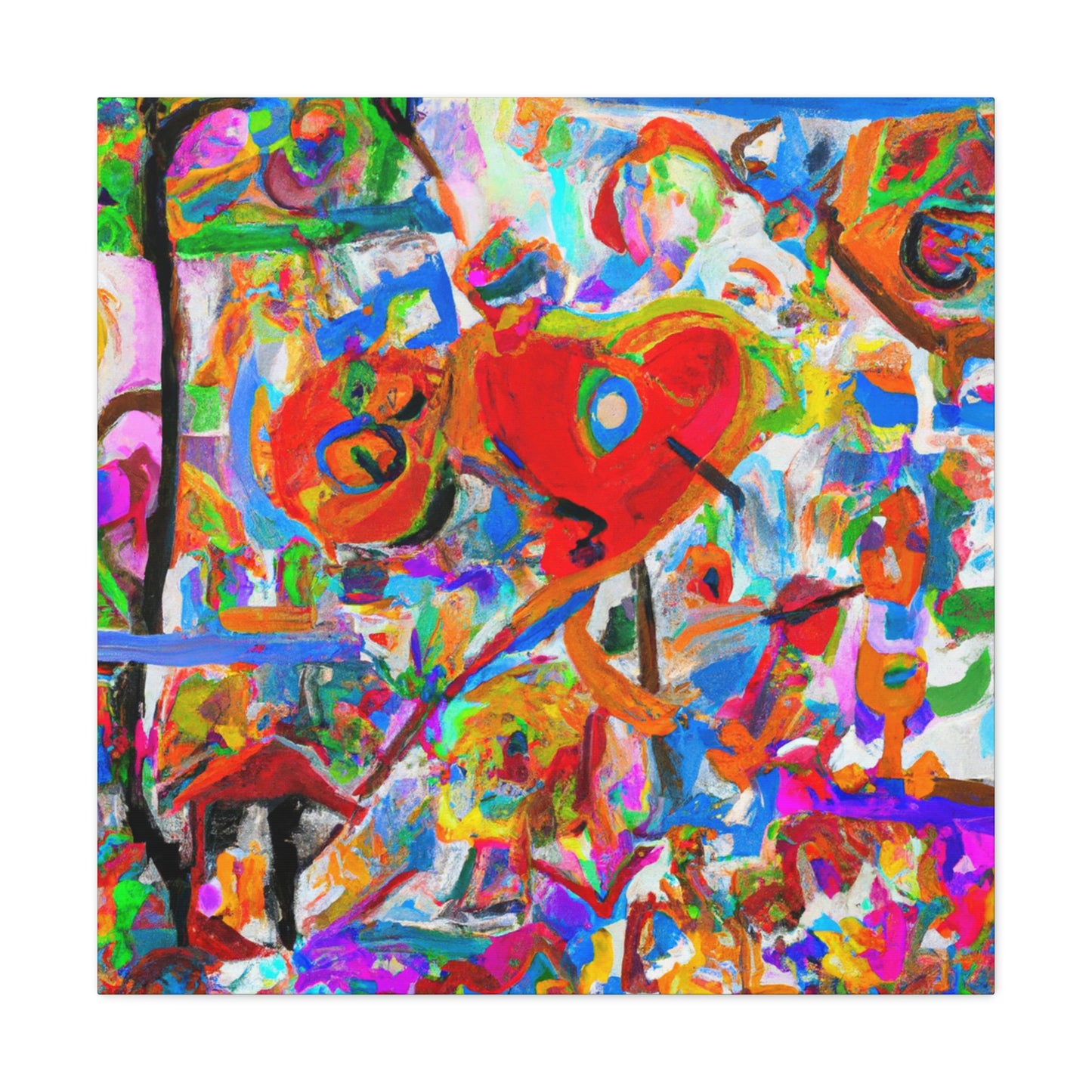 Love Garden Ecstasy - Canvas