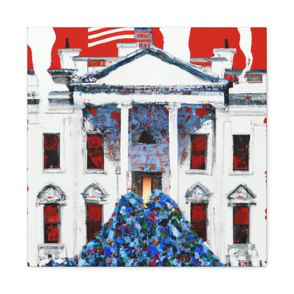 The White House Grandeur - Canvas