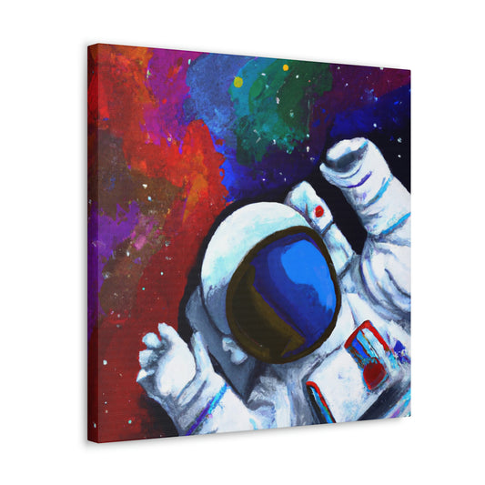 " Astronaut In Spaceflight" - Canvas