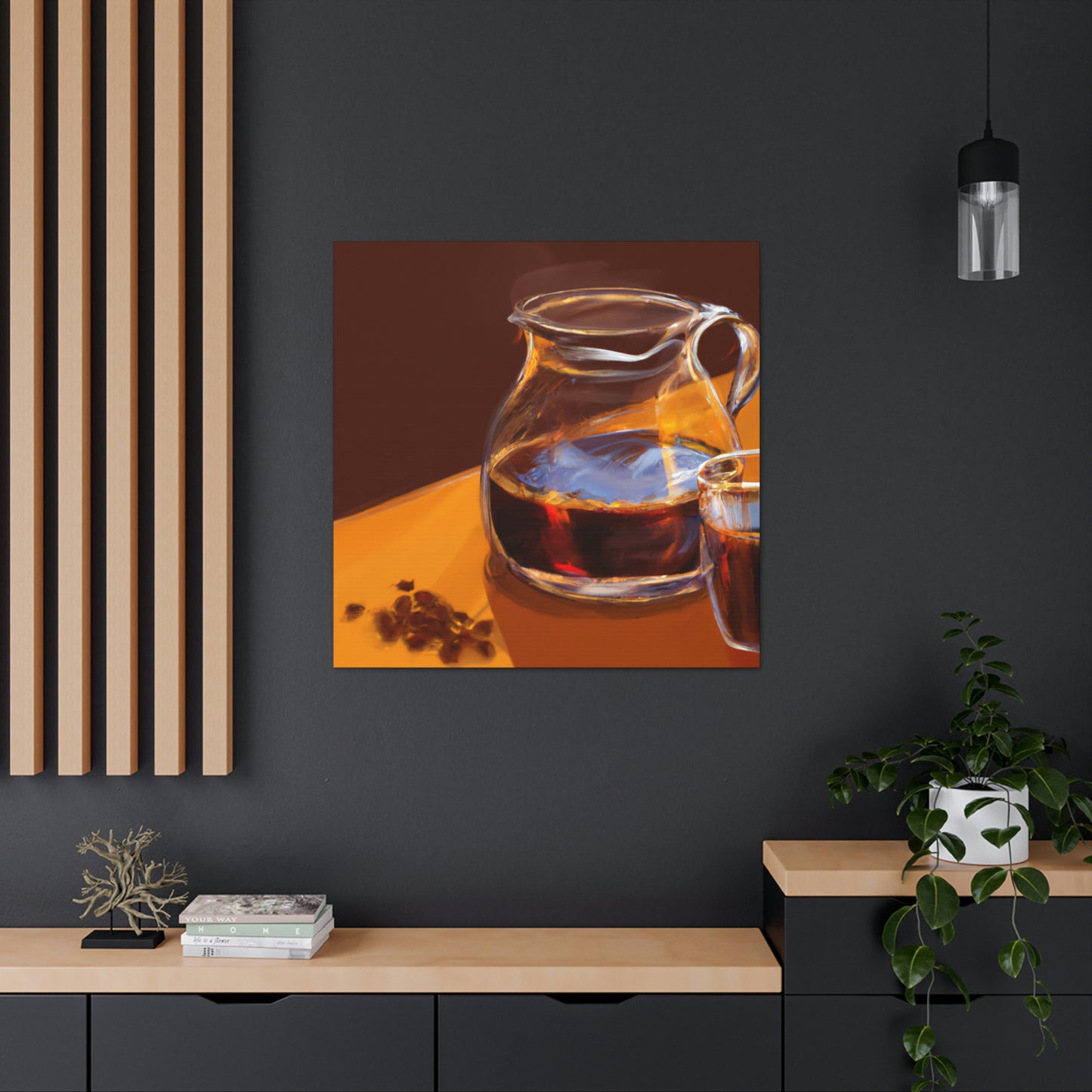 Coffee in Realism - Canvas