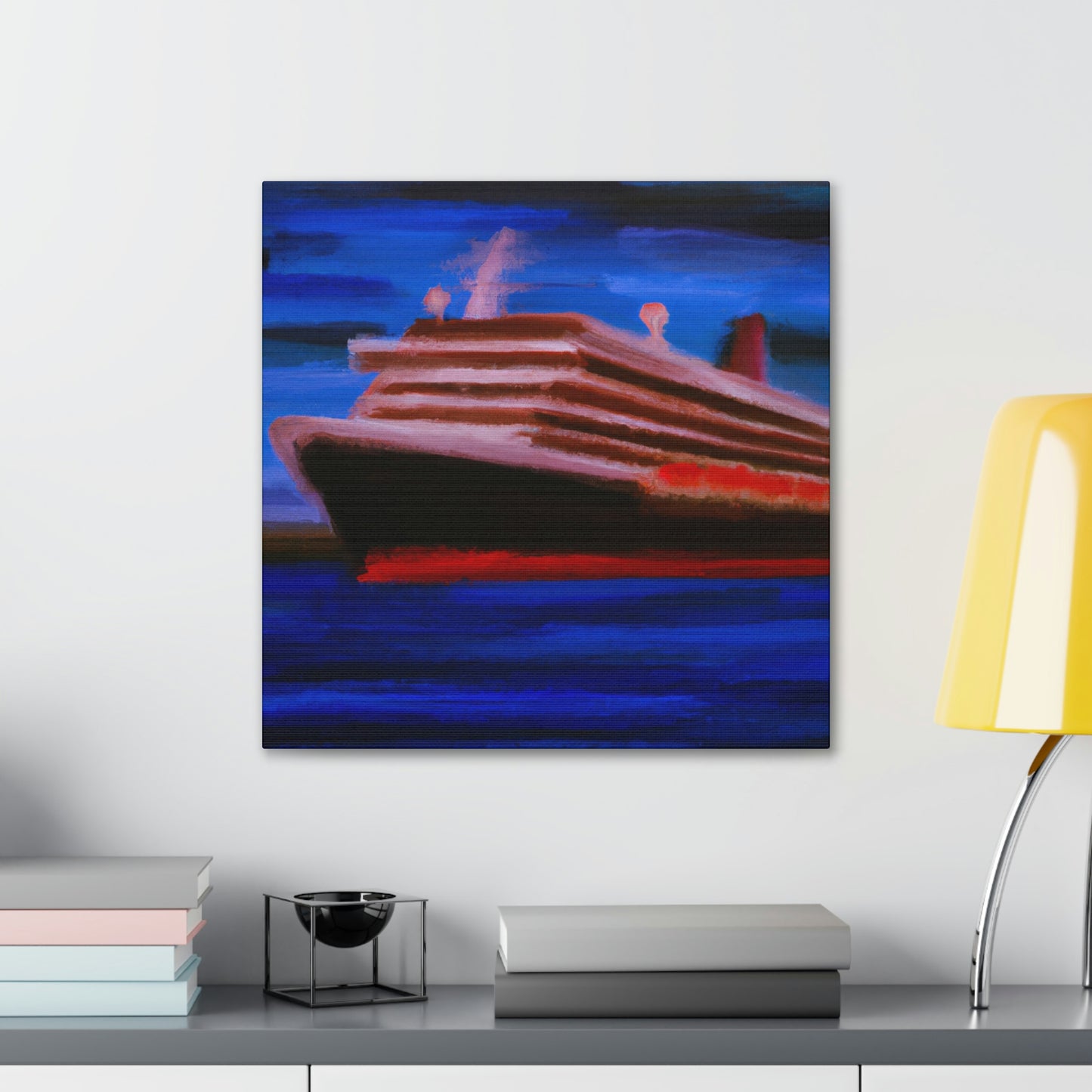 Cruise Ship Simplicity - Canvas