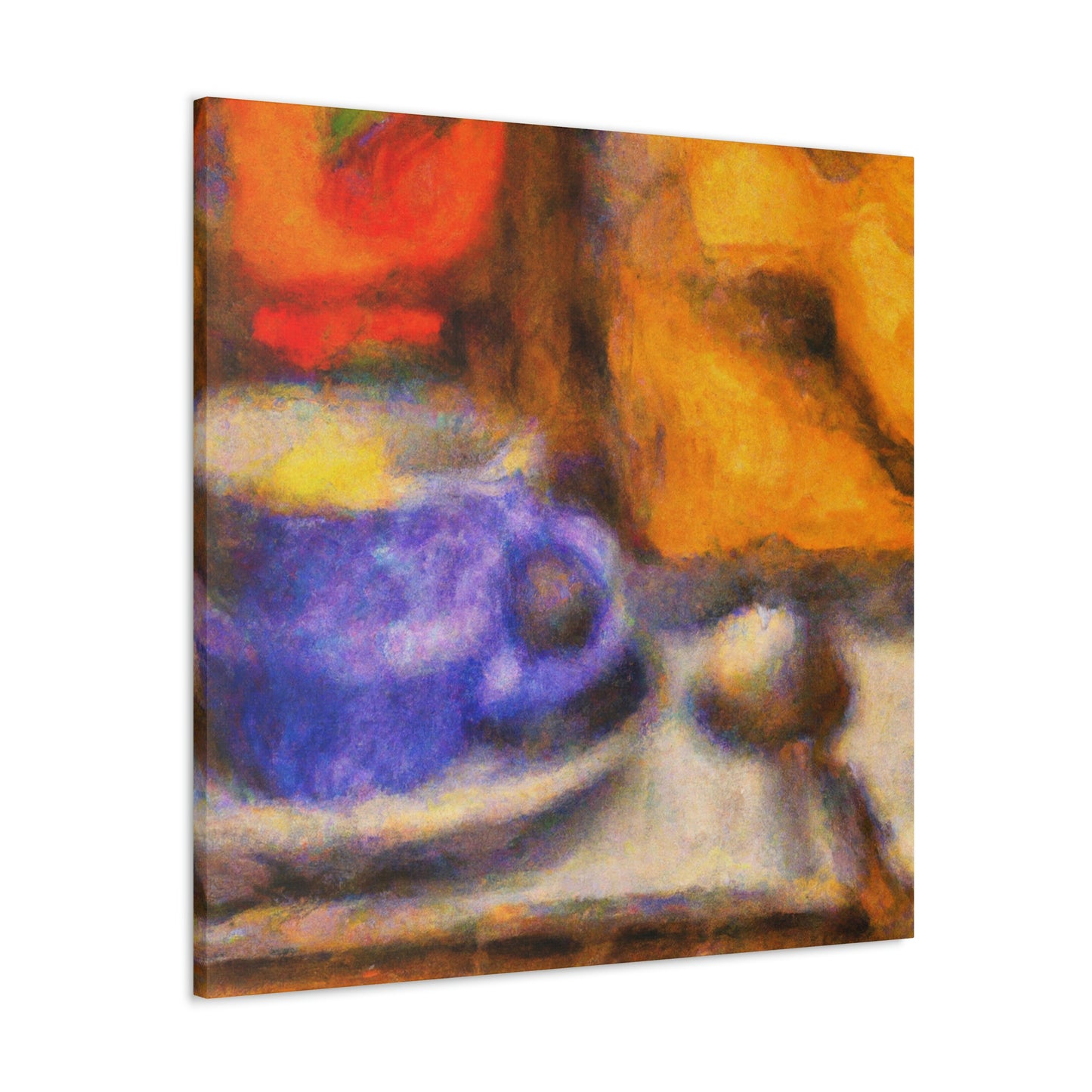 Coffee Cup Fauvism - Canvas