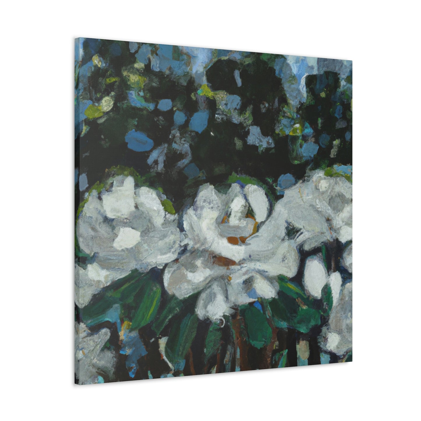 "Gardenia Abstraction Dreaming" - Canvas