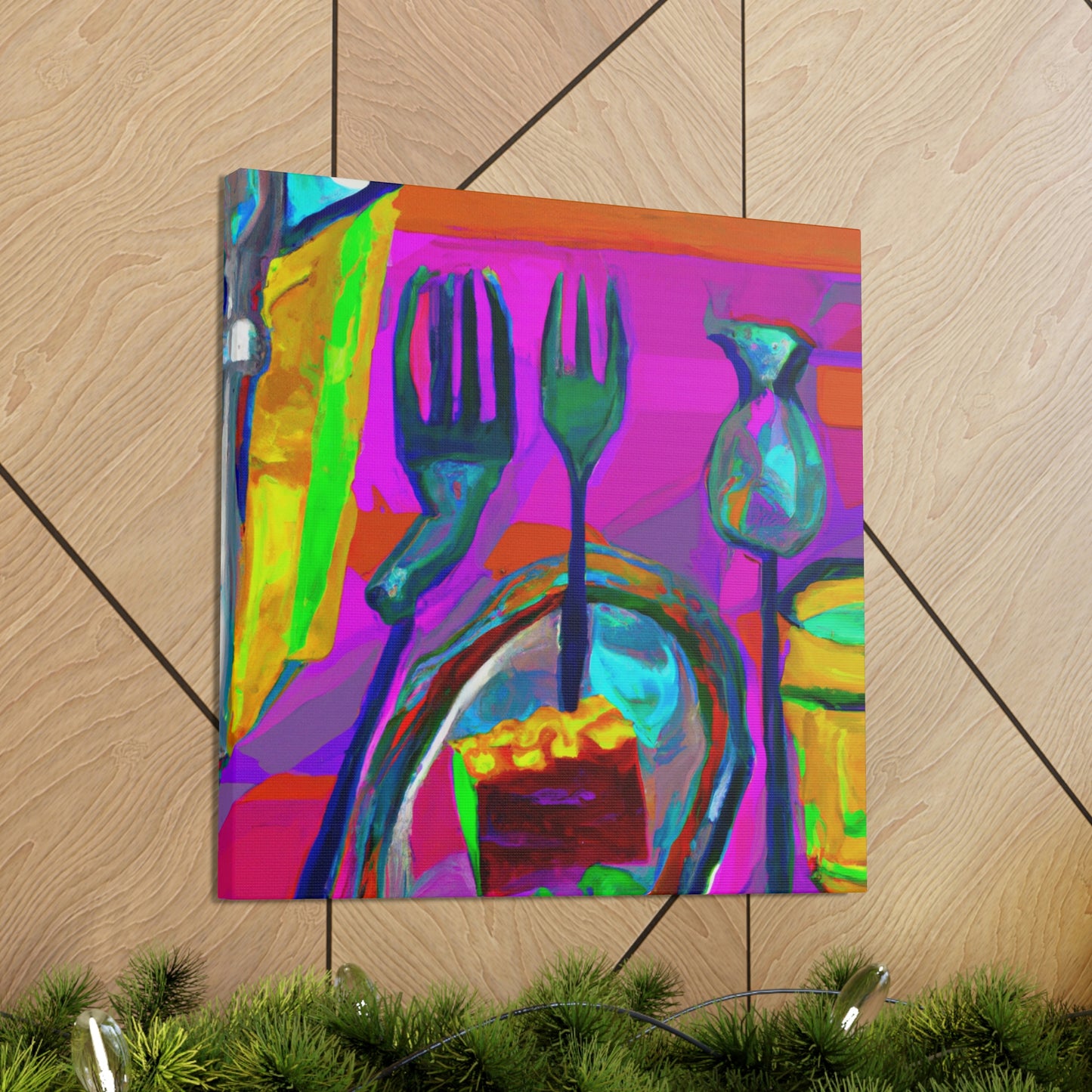 Silverware Serendipity - Canvas